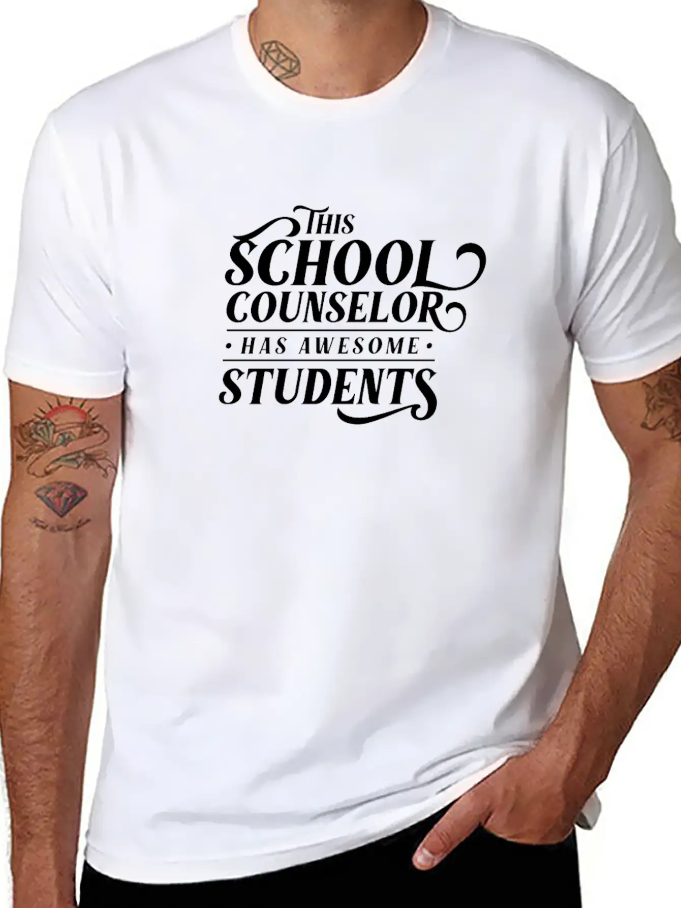 This Counselling Teacher Has Brilliant Students Classic Cotton Tee – Unisex Comfort For Any Season