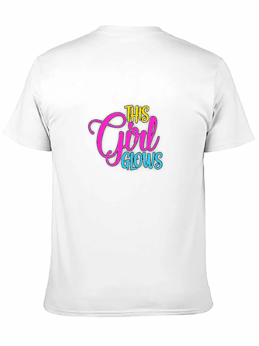 This Girl Glows Classic Cotton Tee – Unisex Comfort For Any Season