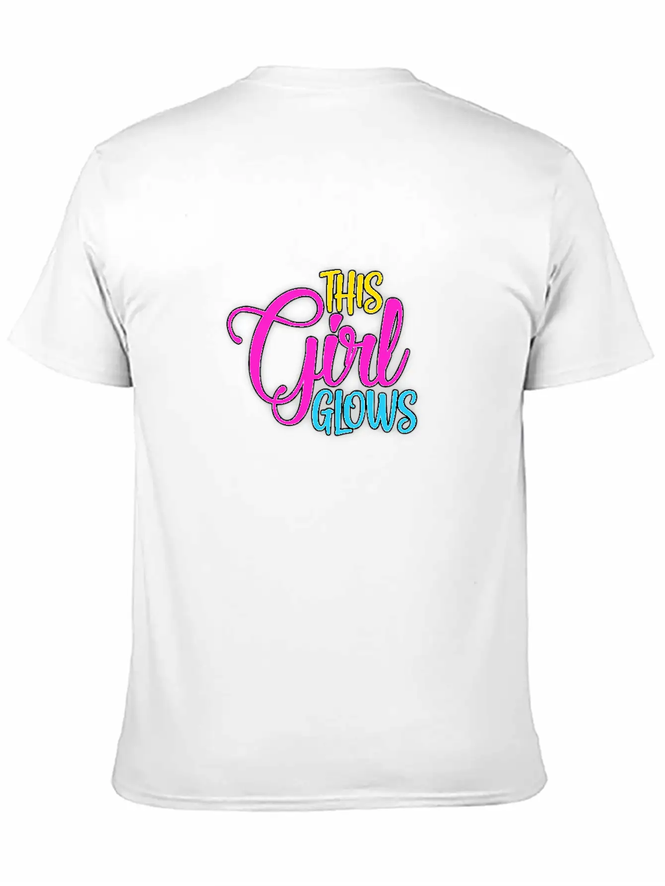 This Girl Glows Classic Cotton Tee – Unisex Comfort For Any Season