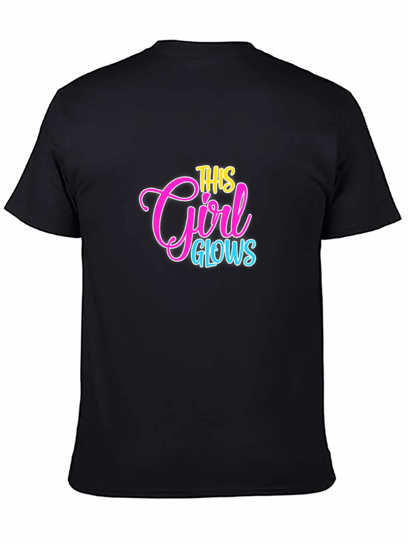 This Girl Glows Classic Cotton Tee – Unisex Comfort For Any Season