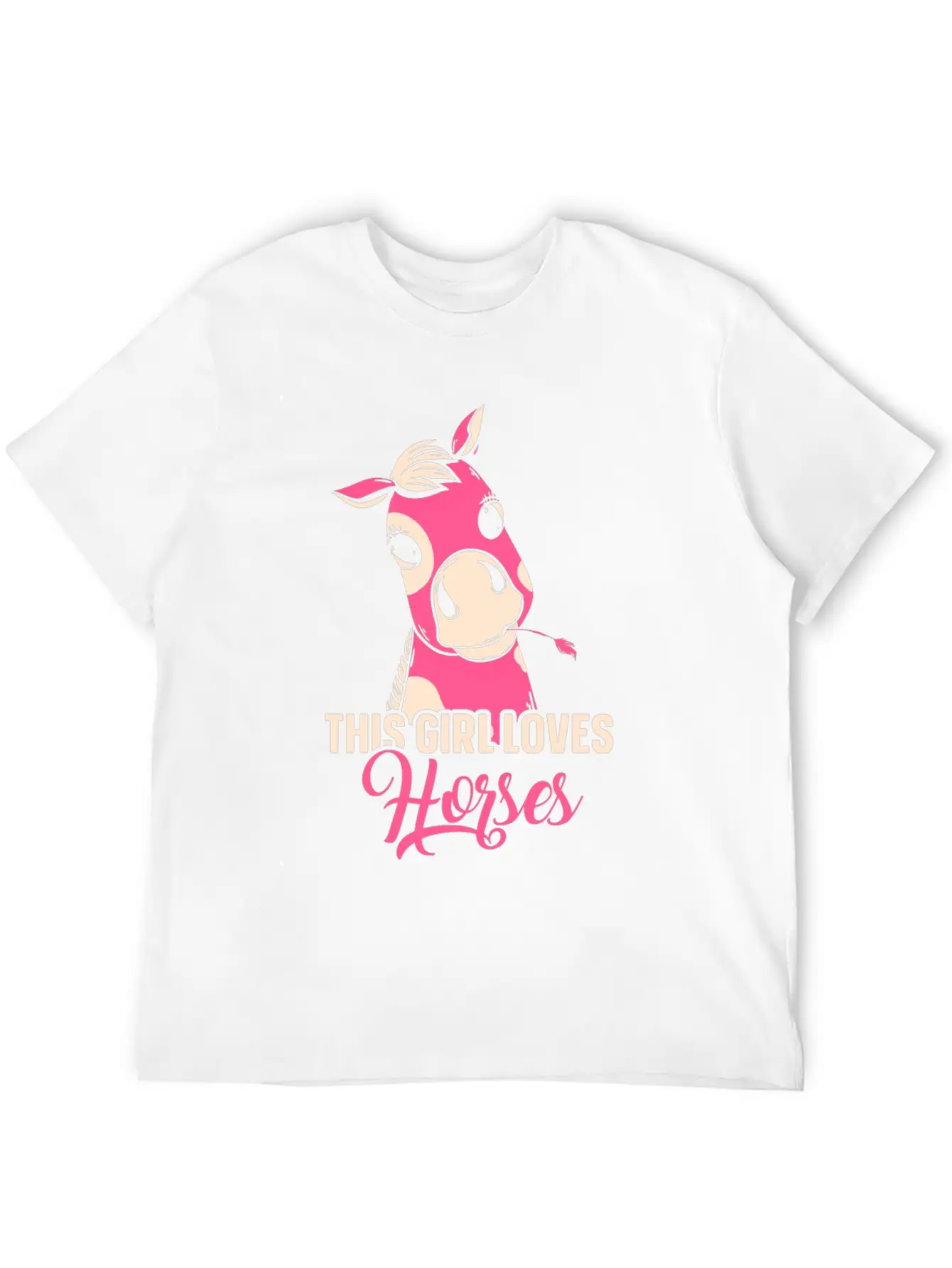 This Girl Loves Horses Riding Horse Lover Rider Breathable Graphic T-Shirt – Perfect For Casual Days