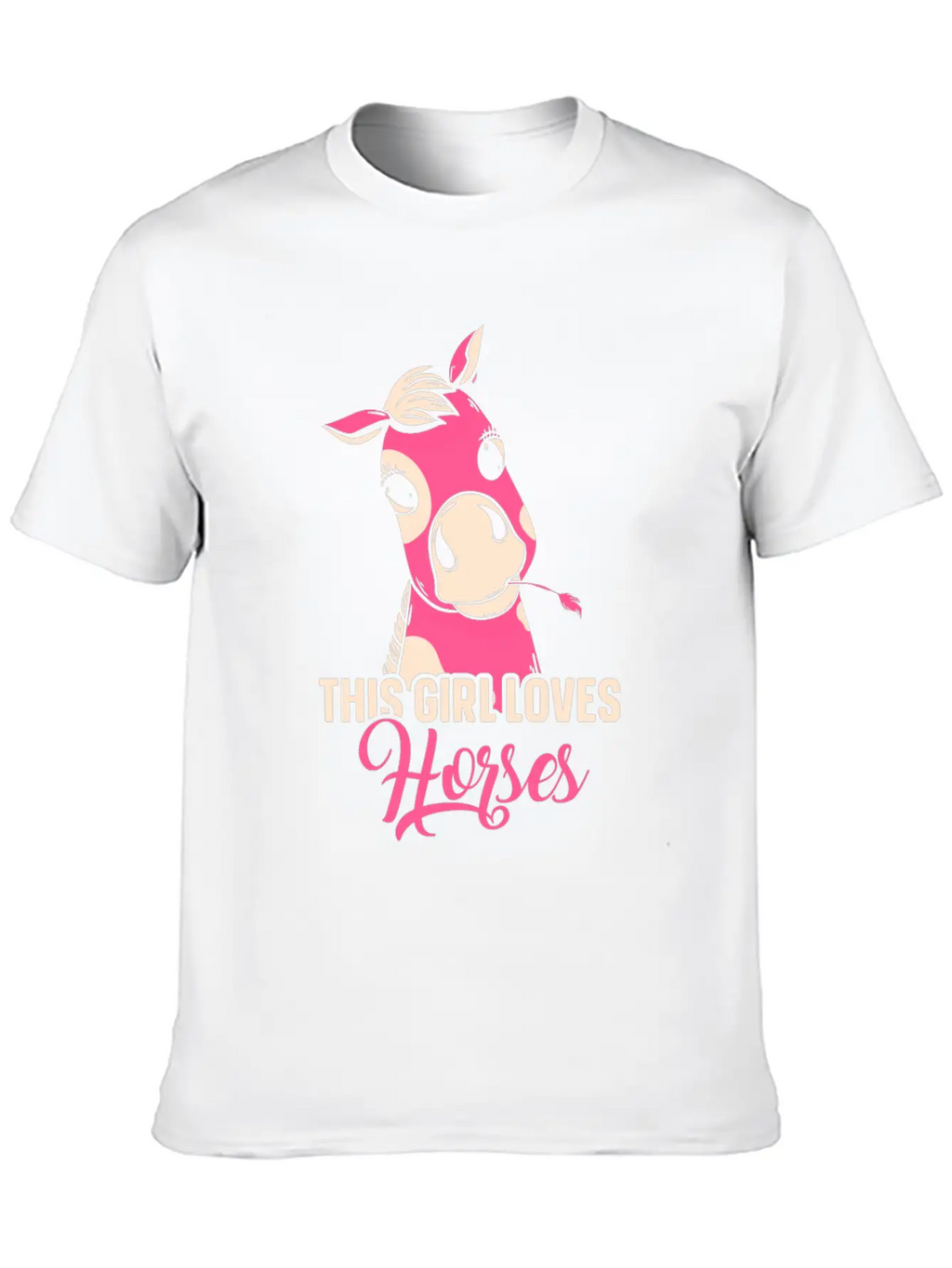 This Girl Loves Horses Riding Horse Lover Rider Breathable Graphic T-Shirt – Perfect For Casual Days
