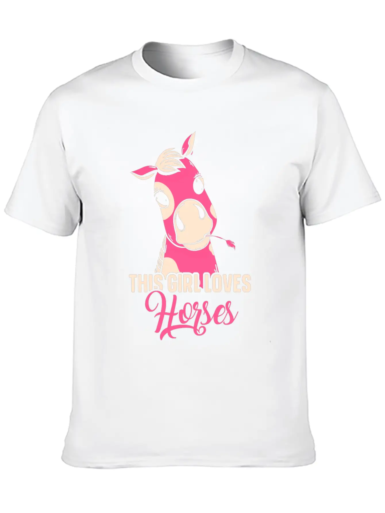 This Girl Loves Horses Riding Horse Lover Rider Breathable Graphic T-Shirt – Perfect For Casual Days