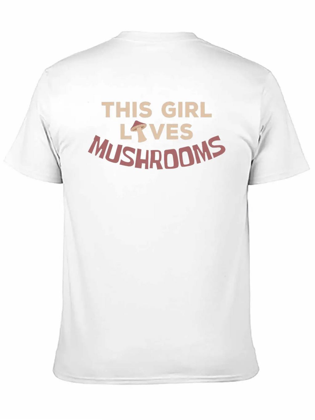 This Girl Loves Mushrooms Mushroom Mushrooming Relaxed Everyday Tee – Lightweight And Durable Cotton