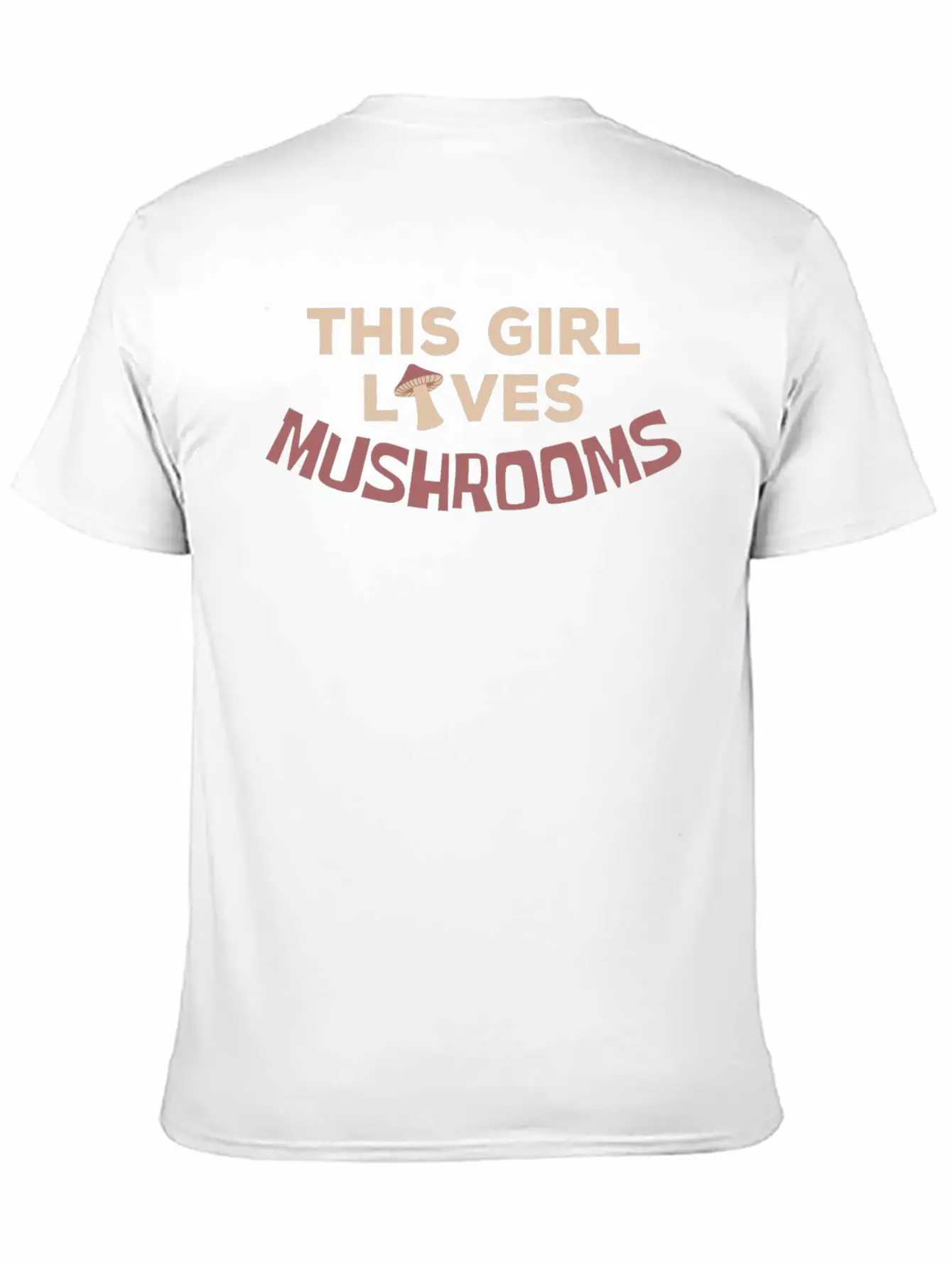 This Girl Loves Mushrooms Mushroom Mushrooming Relaxed Everyday Tee – Lightweight And Durable Cotton