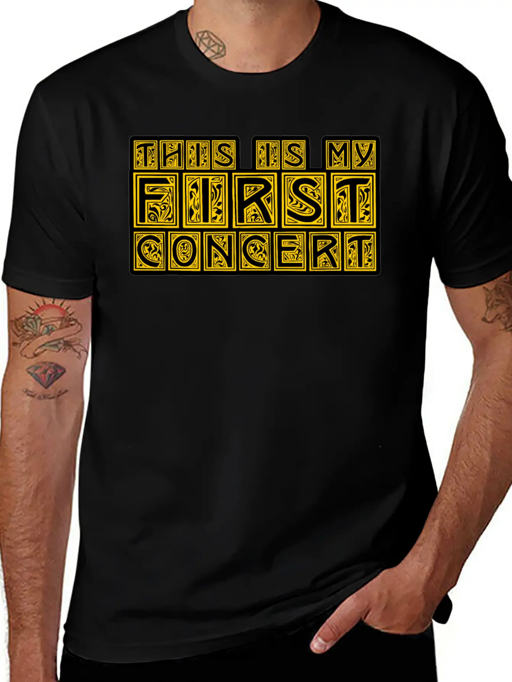 This Is My First Concert 30 Breathable Graphic T-Shirt – Perfect For Casual Days