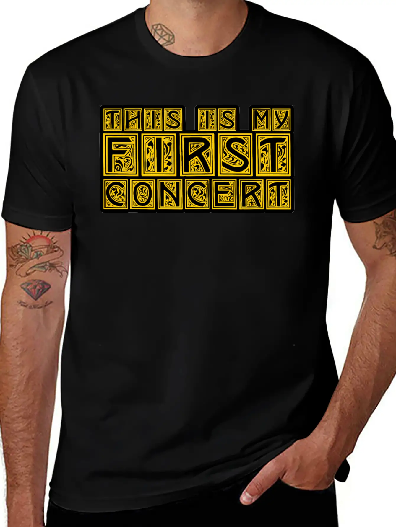 This Is My First Concert 30 Breathable Graphic T-Shirt – Perfect For Casual Days