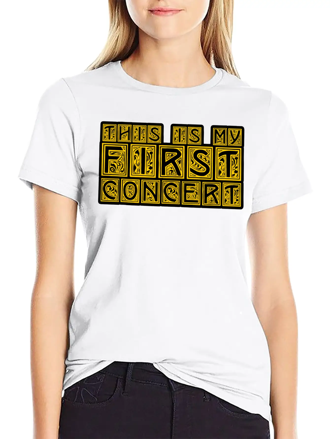 This Is My First Concert 30 Breathable Graphic T-Shirt – Perfect For Casual Days