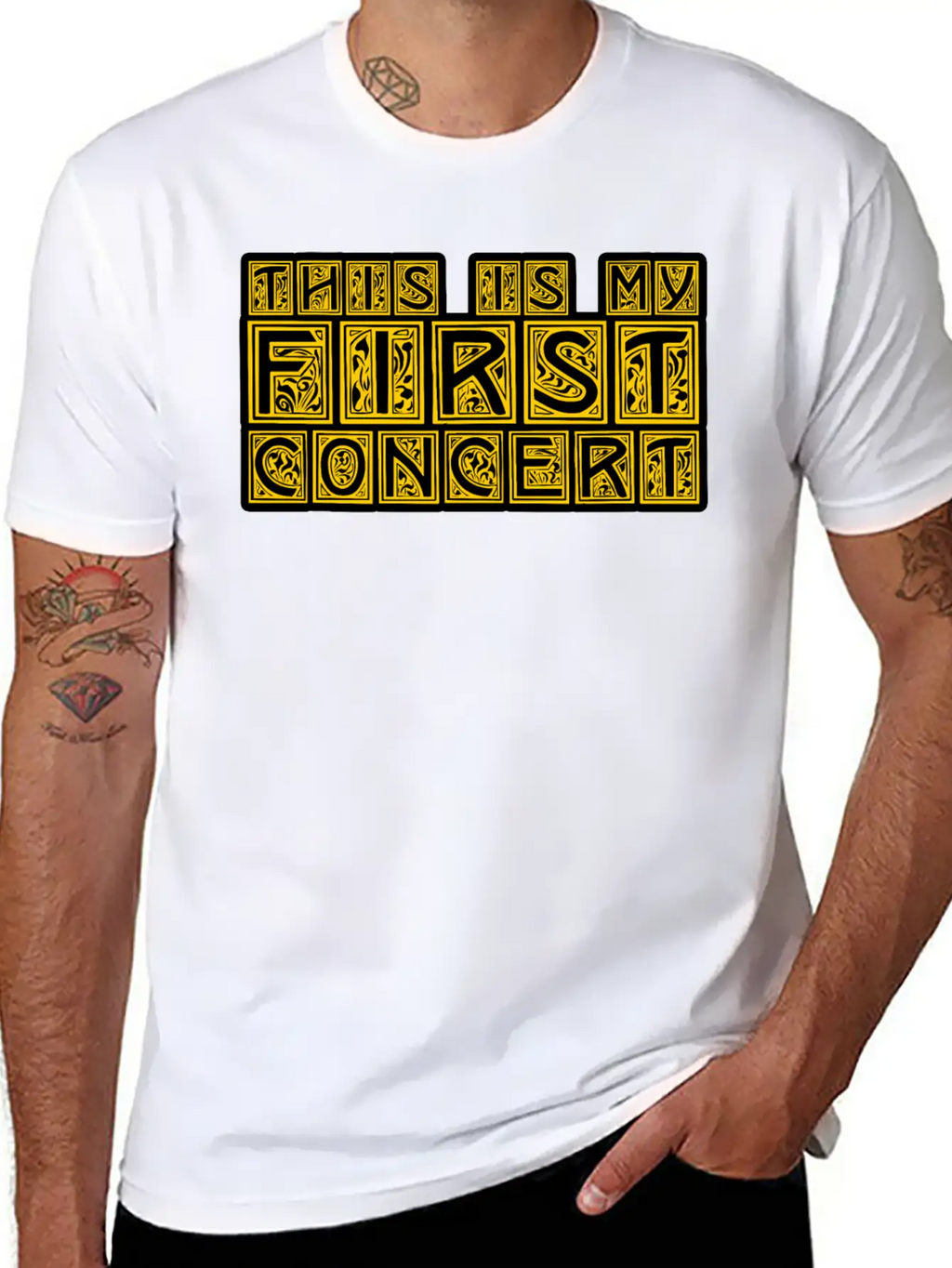 This Is My First Concert 30 Breathable Graphic T-Shirt – Perfect For Casual Days