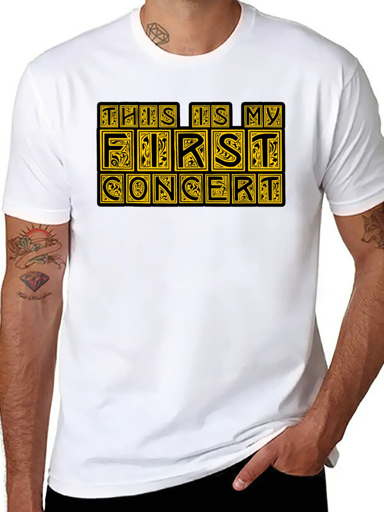 This Is My First Concert 30 Breathable Graphic T-Shirt – Perfect For Casual Days