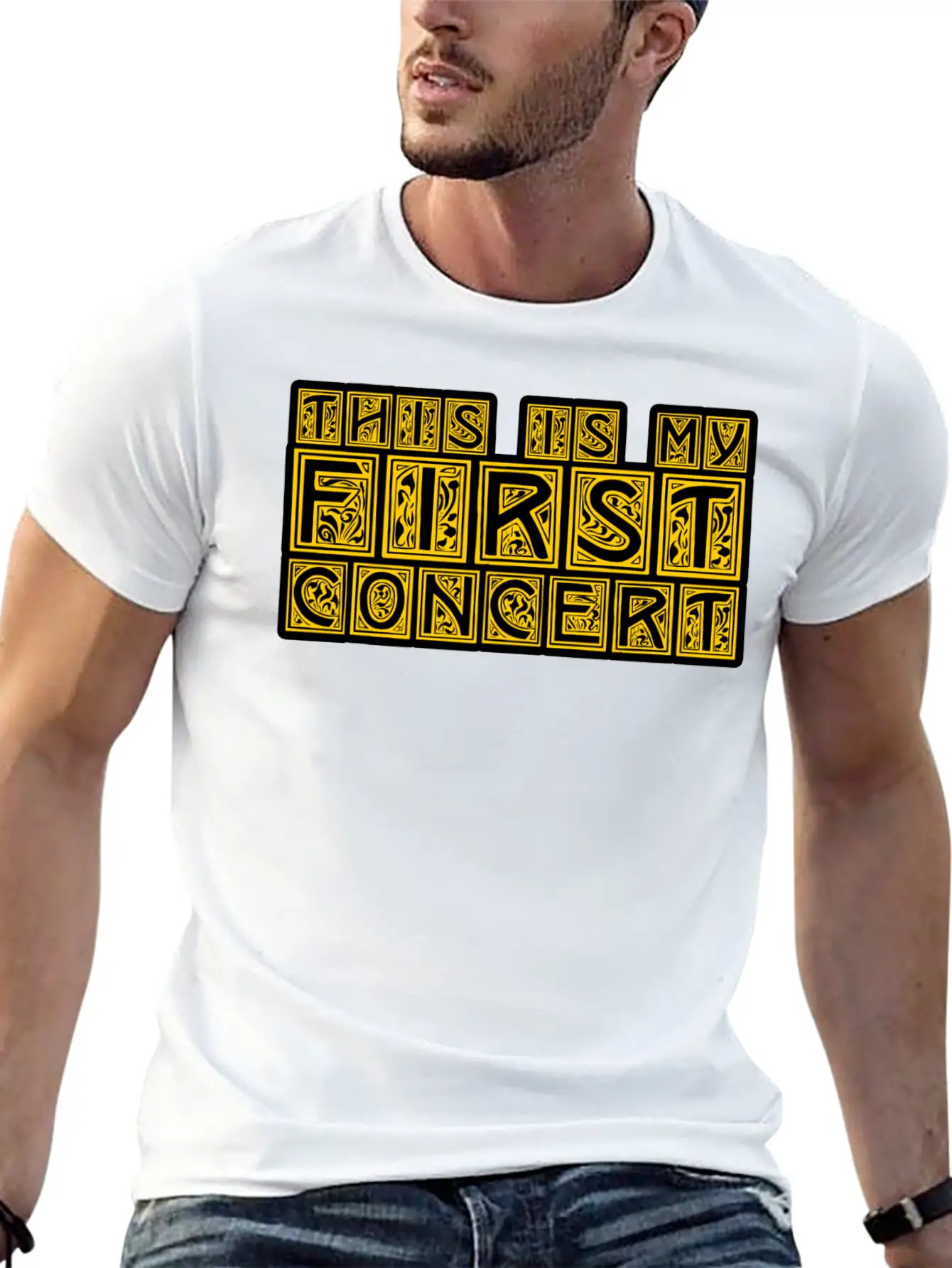 This Is My First Concert 30 Breathable Graphic T-Shirt – Perfect For Casual Days