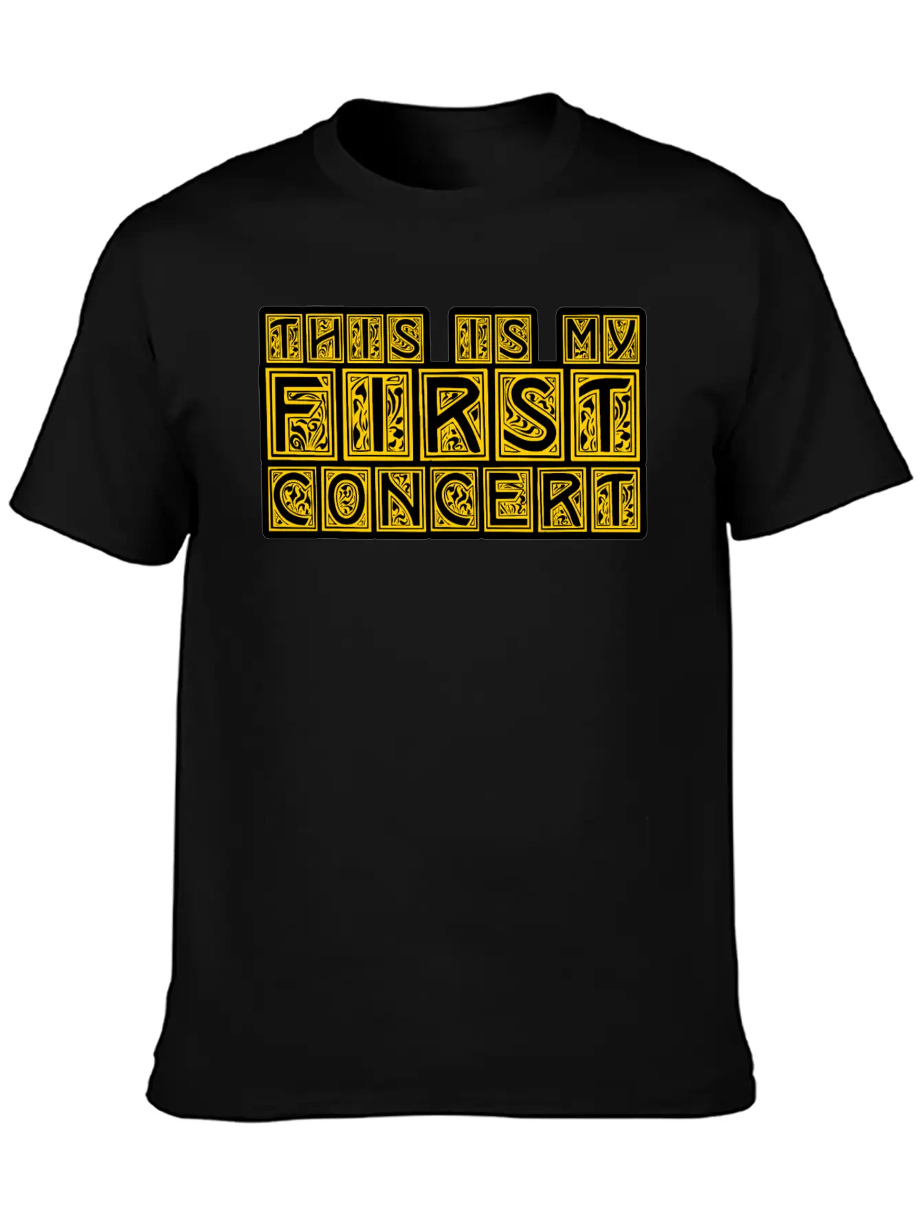 This Is My First Concert 30 Breathable Graphic T-Shirt – Perfect For Casual Days