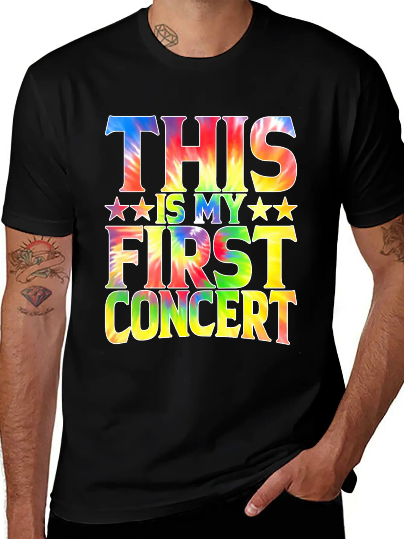 This Is My First Concert 51 Basic Graphic T-Shirt – Daily Comfort In Soft Cotton