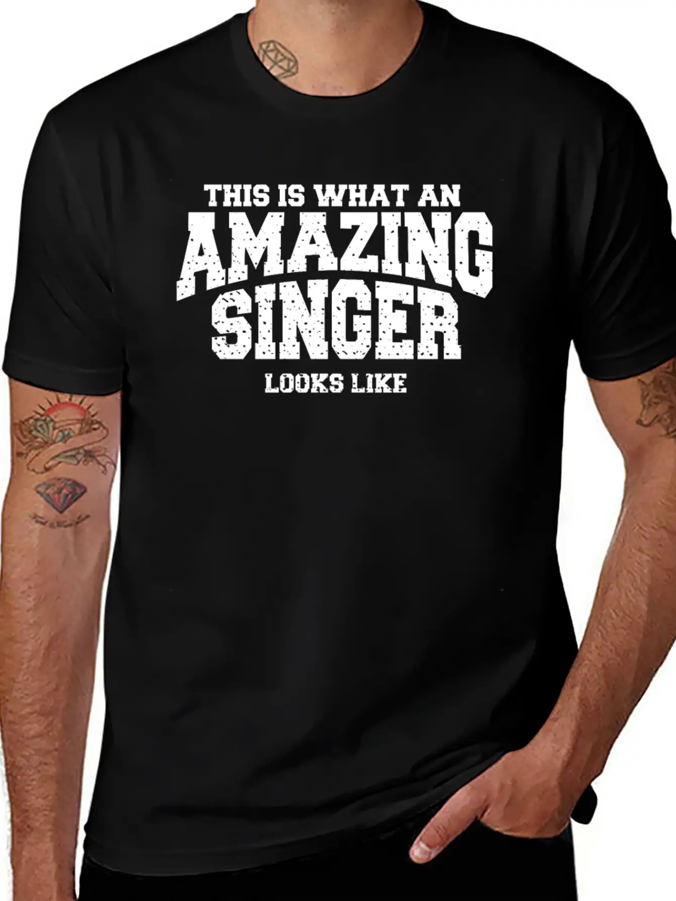 This Is What An Amazing Singer Looks Like Classic Cotton Tee – Unisex Comfort For Any Season
