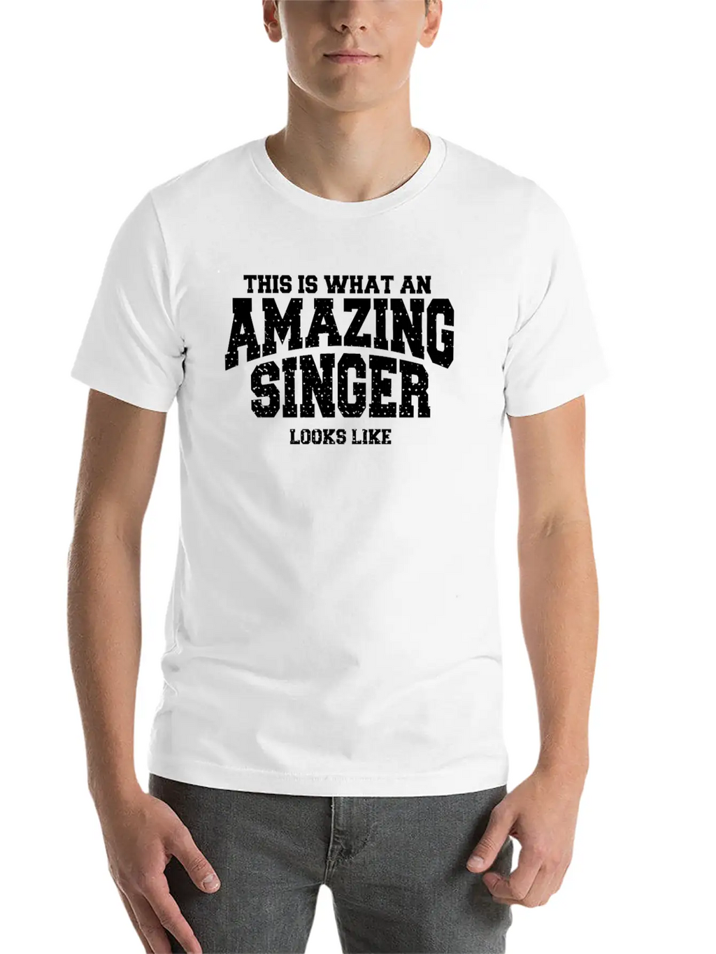 This Is What An Amazing Singer Looks Like Classic Cotton Tee – Unisex Comfort For Any Season