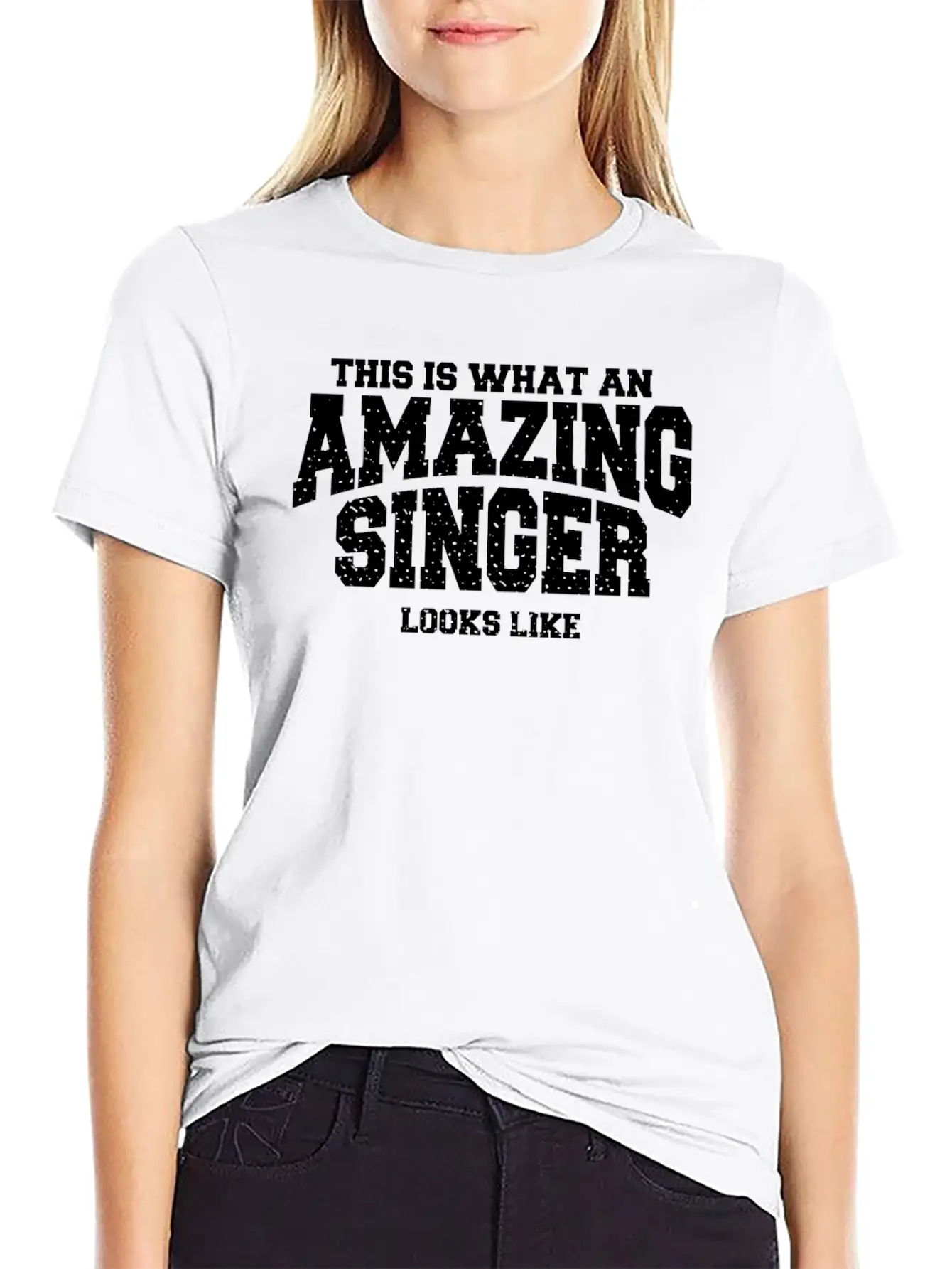 This Is What An Amazing Singer Looks Like Classic Cotton Tee – Unisex Comfort For Any Season