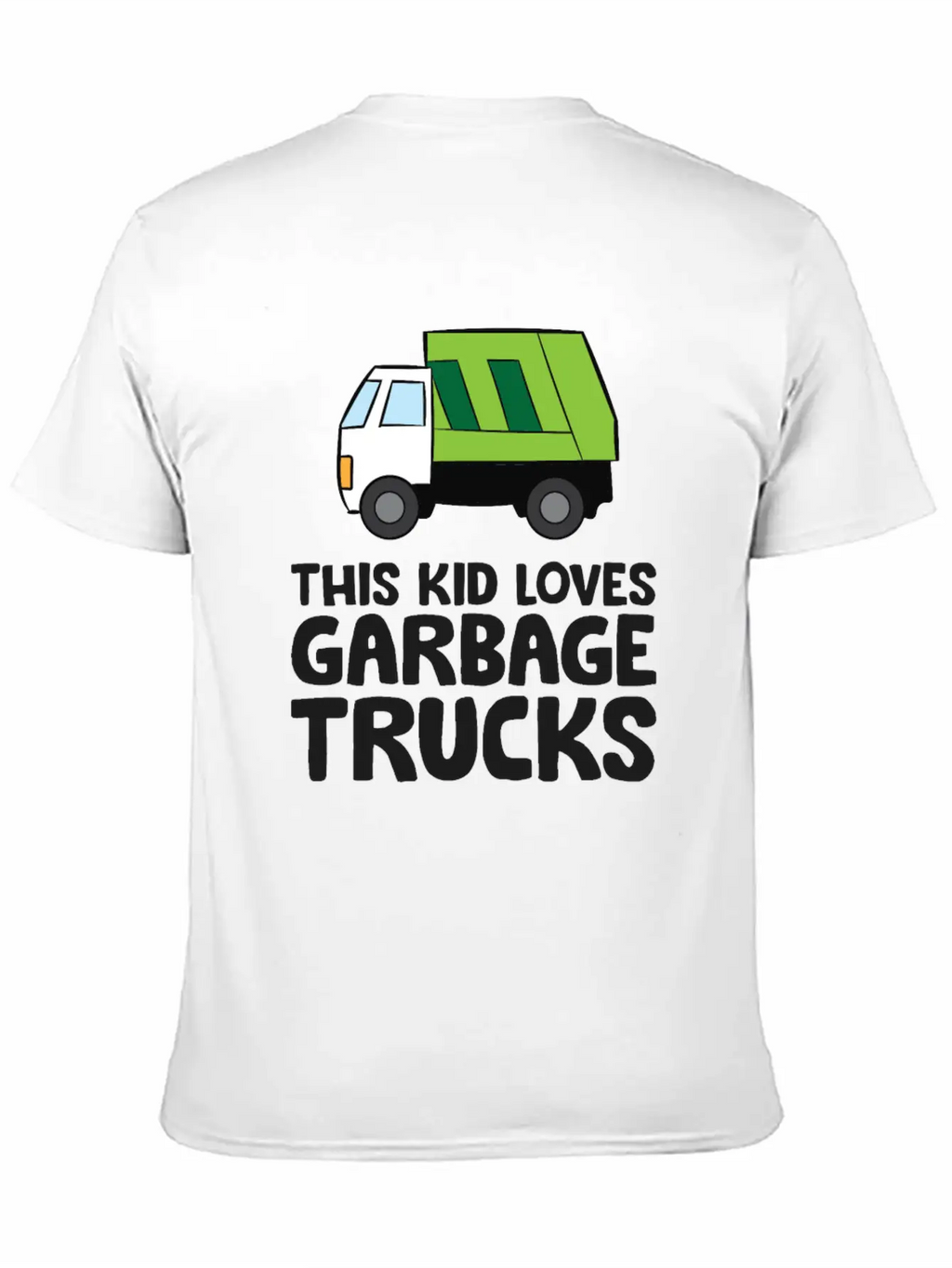 This Kid Loves Garbage Trucks Funny Garbage Truck Breathable Soft Cotton T-Shirt – Timeless Casual Look