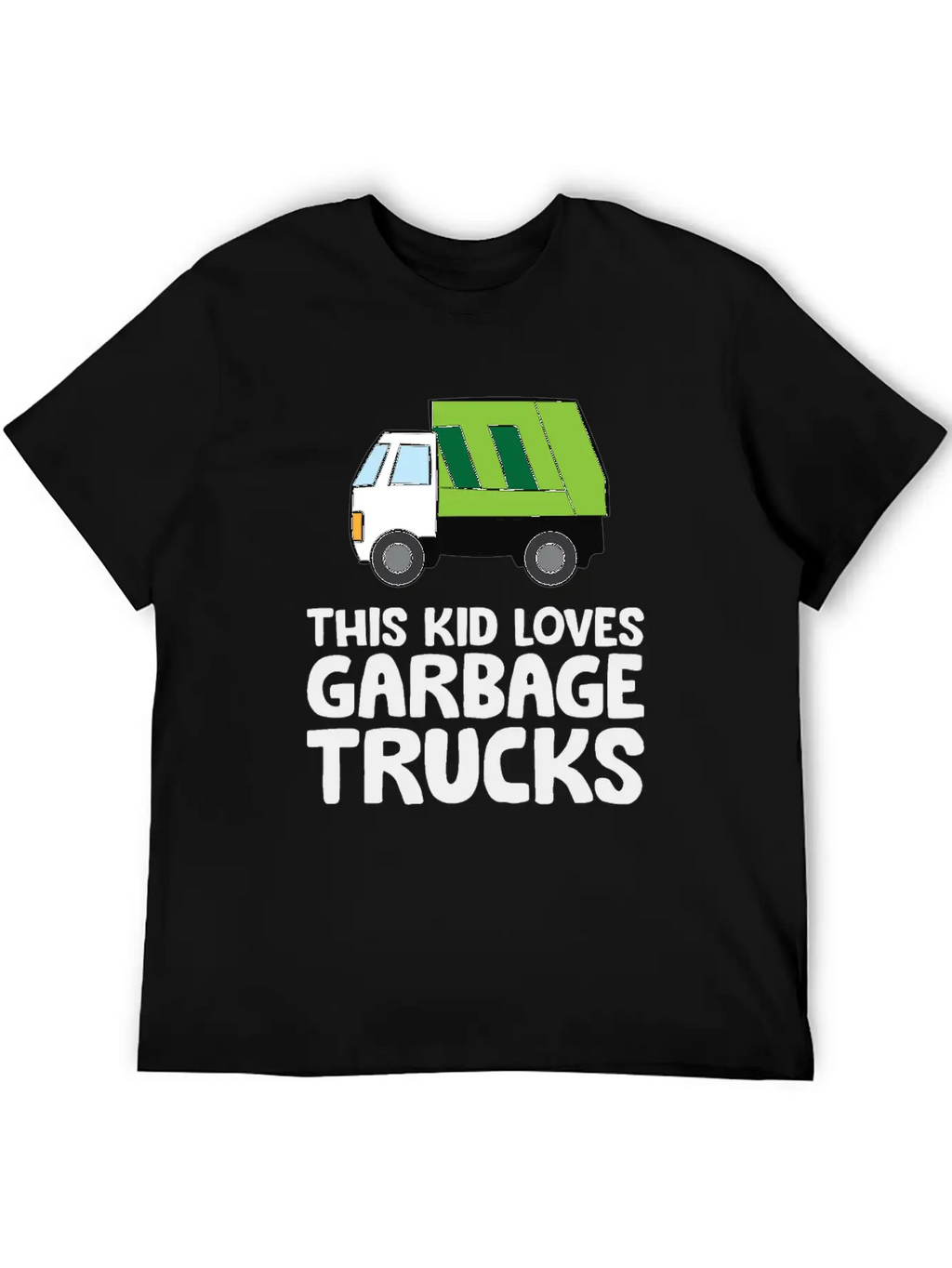This Kid Loves Garbage Trucks Funny Garbage Truck Breathable Soft Cotton T-Shirt – Timeless Casual Look