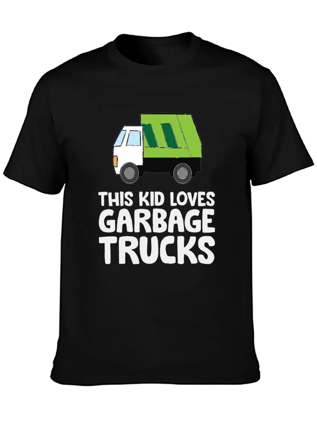 This Kid Loves Garbage Trucks Funny Garbage Truck Breathable Soft Cotton T-Shirt – Timeless Casual Look