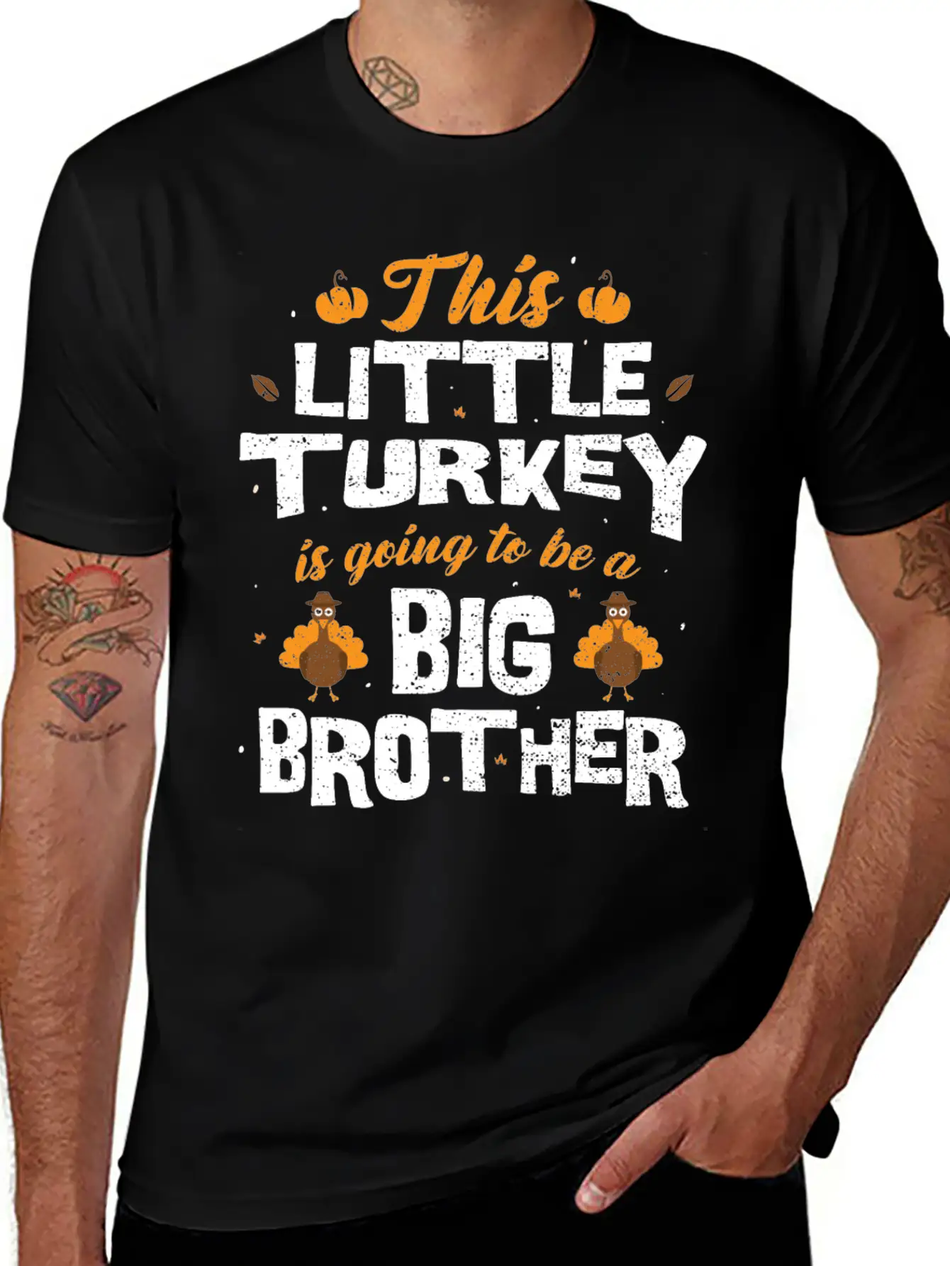 This Little Turkey Is Going To Be A Big Brother - Classic Cotton Tee – Unisex Comfort For Any Season