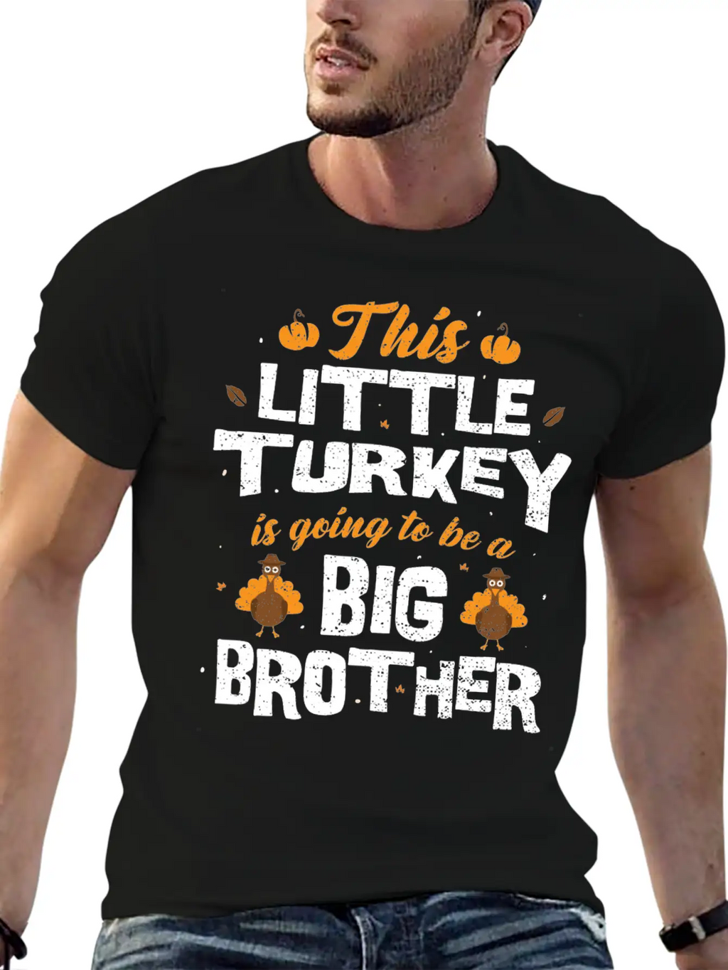 This Little Turkey Is Going To Be A Big Brother - Classic Cotton Tee – Unisex Comfort For Any Season