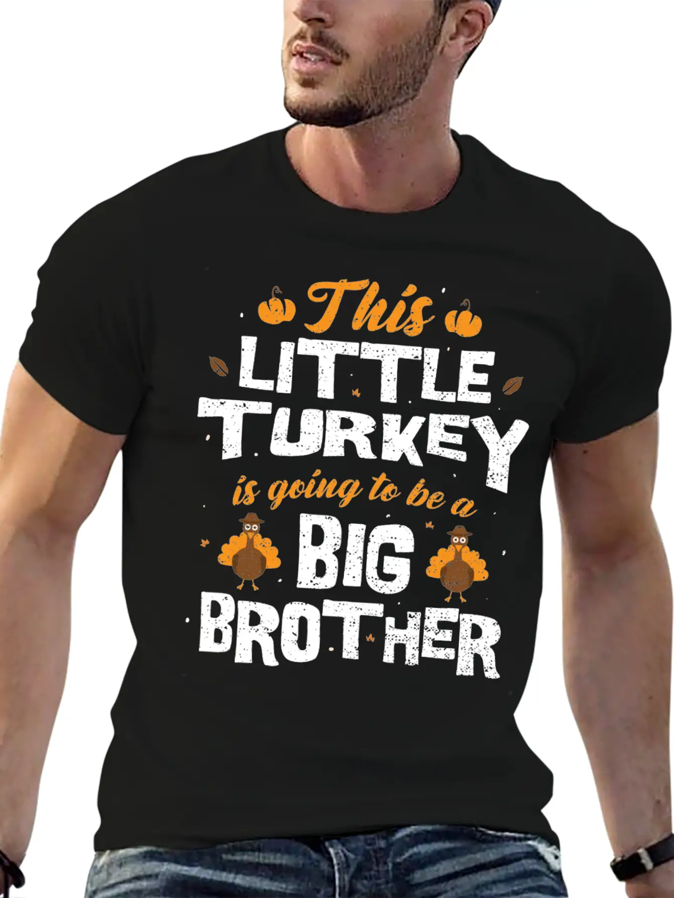 This Little Turkey Is Going To Be A Big Brother - Classic Cotton Tee – Unisex Comfort For Any Season