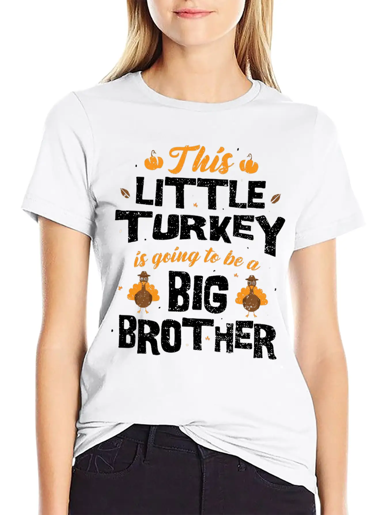 This Little Turkey Is Going To Be A Big Brother - Classic Cotton Tee – Unisex Comfort For Any Season