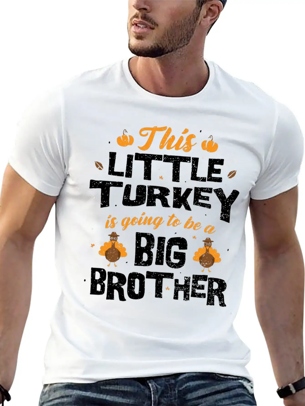 This Little Turkey Is Going To Be A Big Brother - Classic Cotton Tee – Unisex Comfort For Any Season