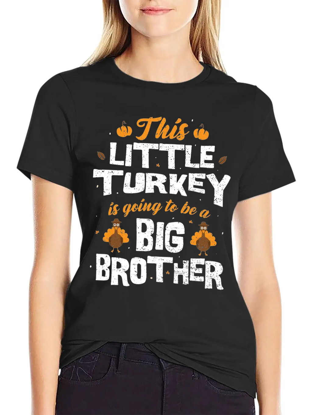 This Little Turkey Is Going To Be A Big Brother - Classic Cotton Tee – Unisex Comfort For Any Season