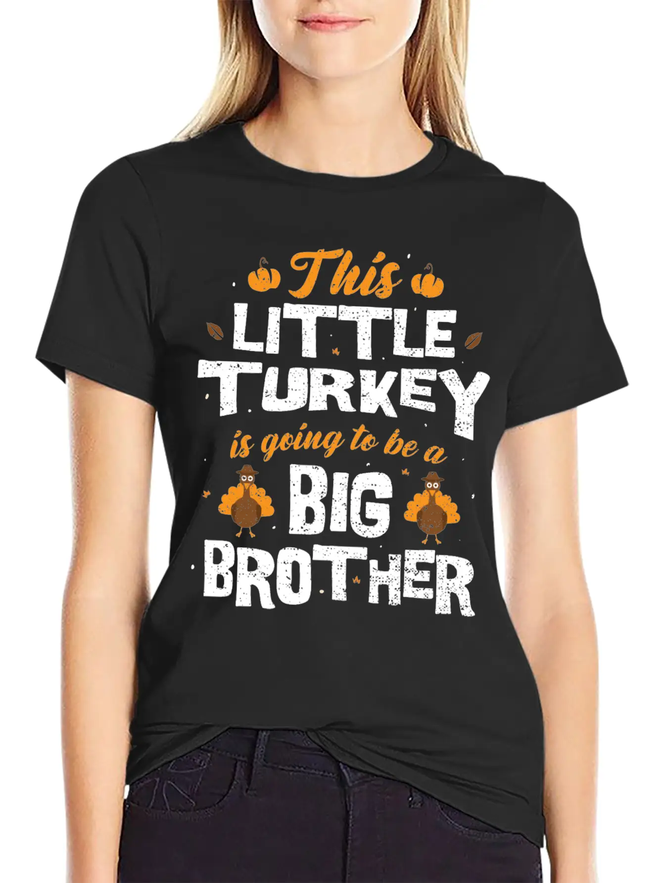 This Little Turkey Is Going To Be A Big Brother - Classic Cotton Tee – Unisex Comfort For Any Season