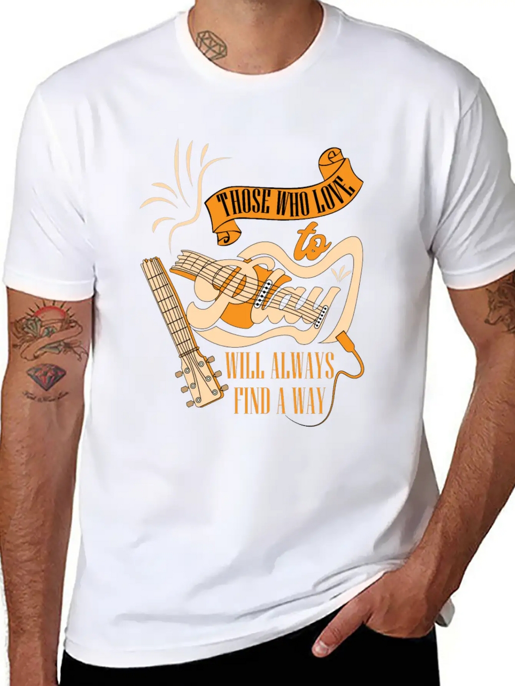 Those Who Love To Play Will Always Find A Way Classic Cotton Tee – Unisex Comfort For Any Season