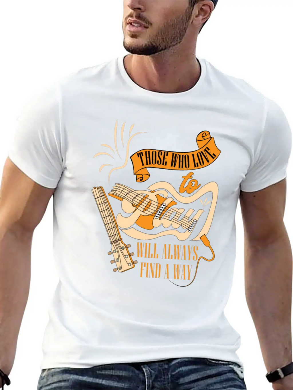 Those Who Love To Play Will Always Find A Way Classic Cotton Tee – Unisex Comfort For Any Season