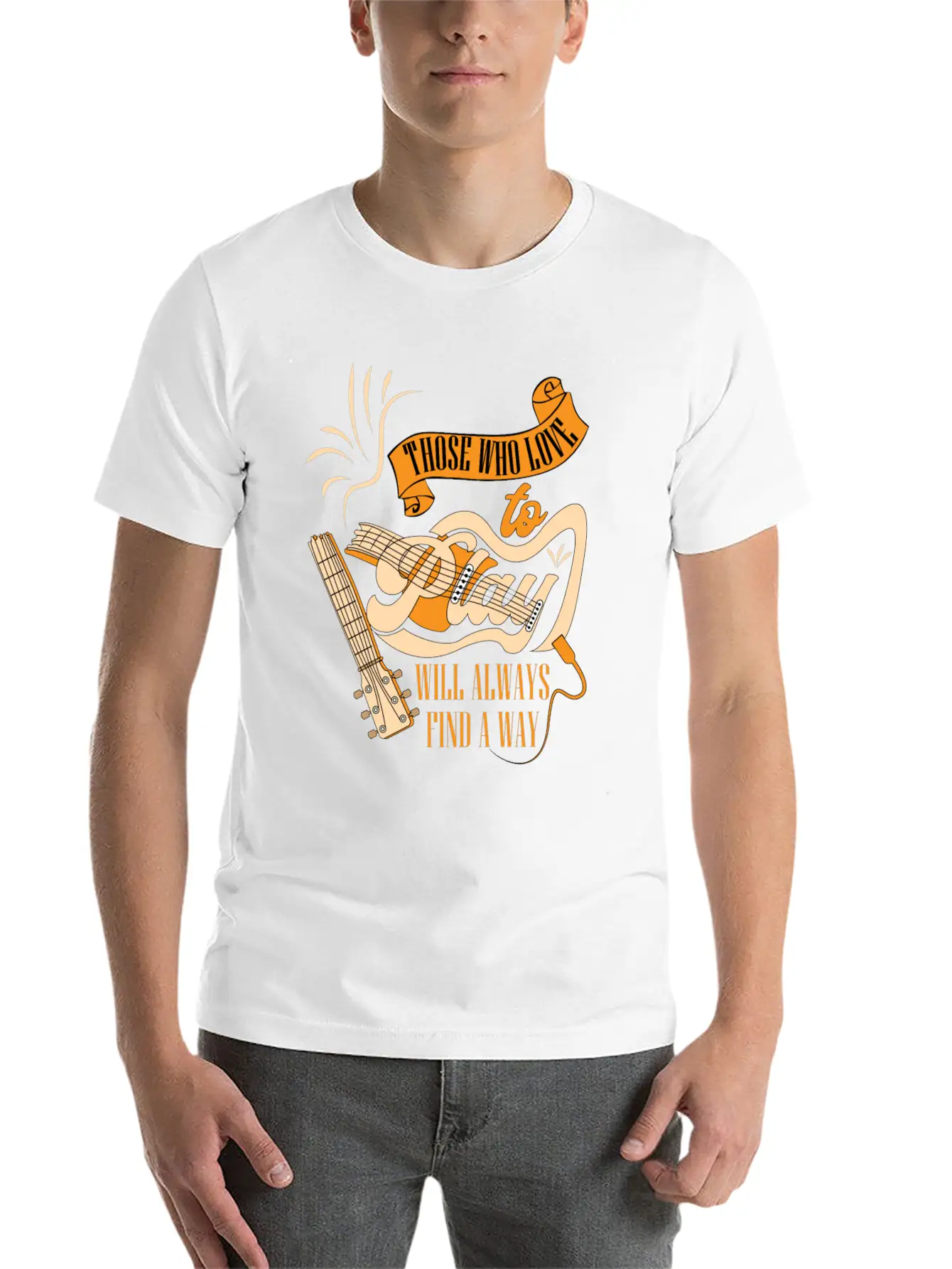 Those Who Love To Play Will Always Find A Way Classic Cotton Tee – Unisex Comfort For Any Season