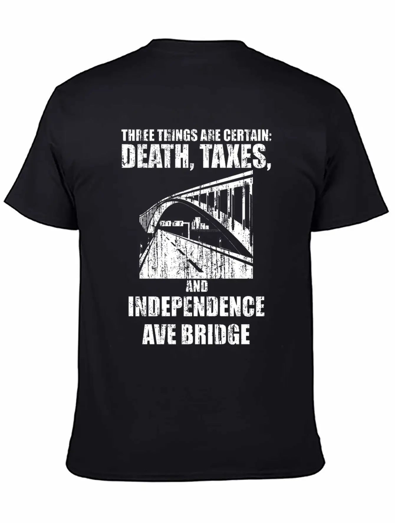 Three Things Are Certain Death Taxes And Independe Breathable Soft Cotton T-Shirt – Timeless Casual Look