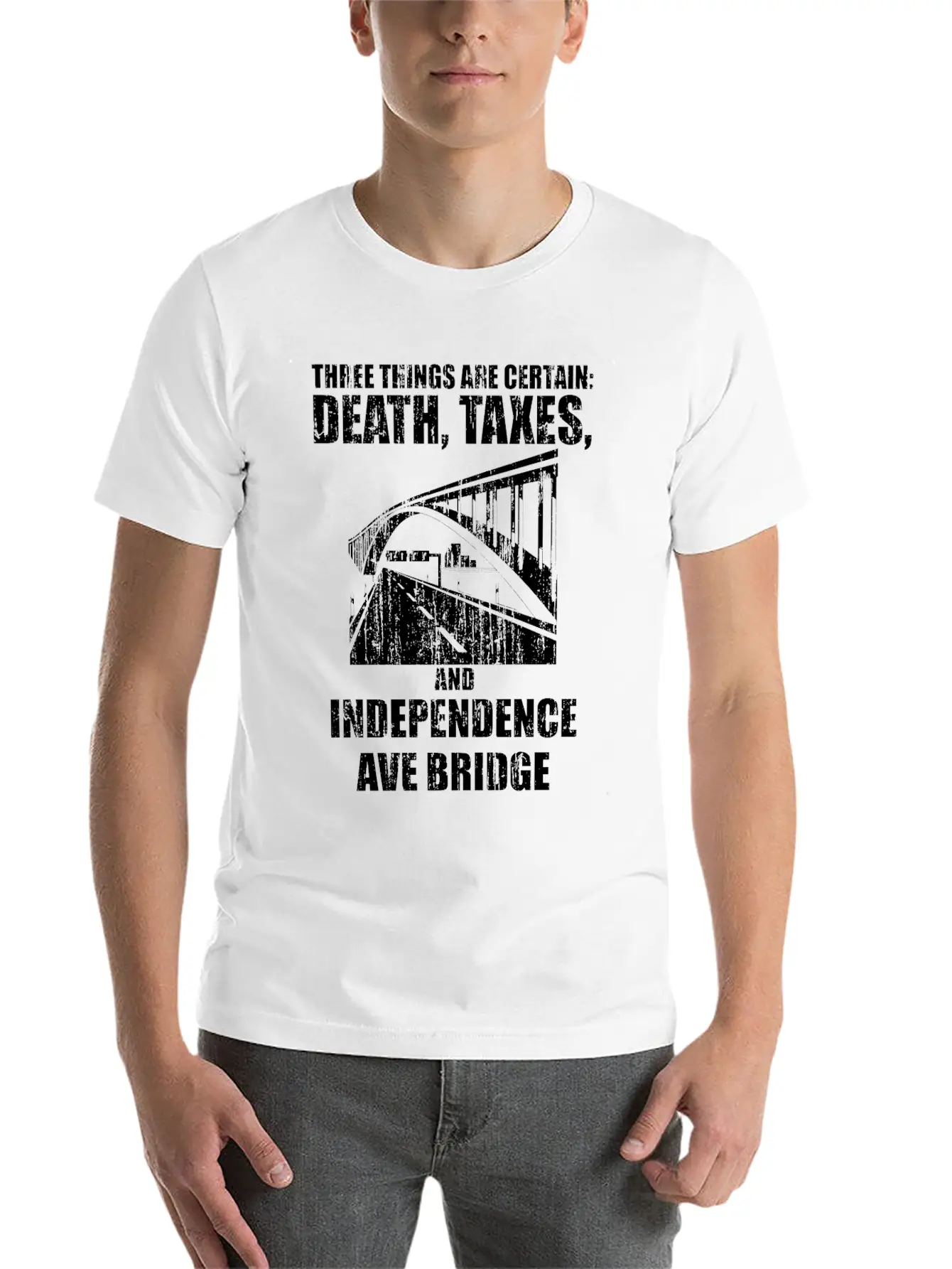 Three Things Are Certain Death Taxes And Independe Breathable Soft Cotton T-Shirt – Timeless Casual Look