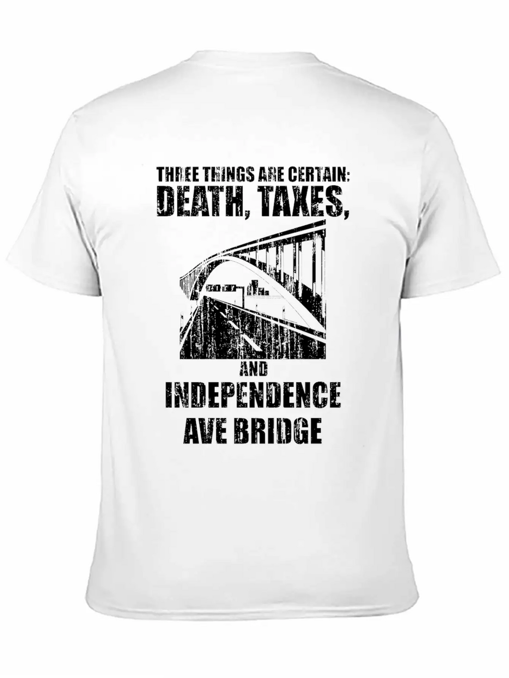 Three Things Are Certain Death Taxes And Independe Breathable Soft Cotton T-Shirt – Timeless Casual Look