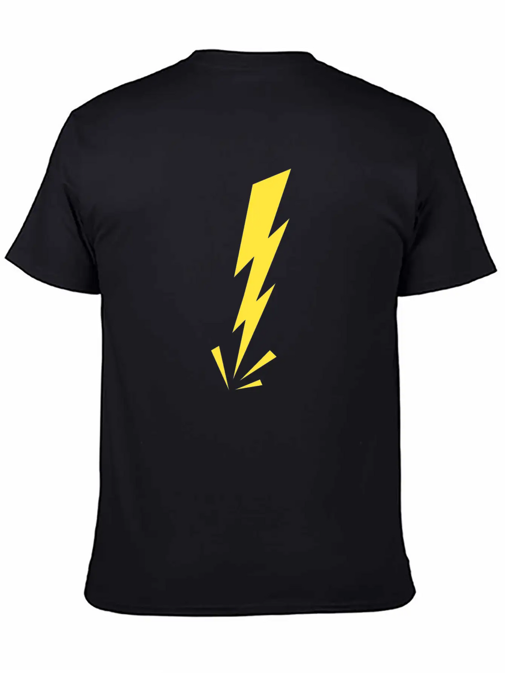 Thunder Lightning Bolt Angry Warning Gift Idea Classic Cotton Tee – Unisex Comfort For Any Season