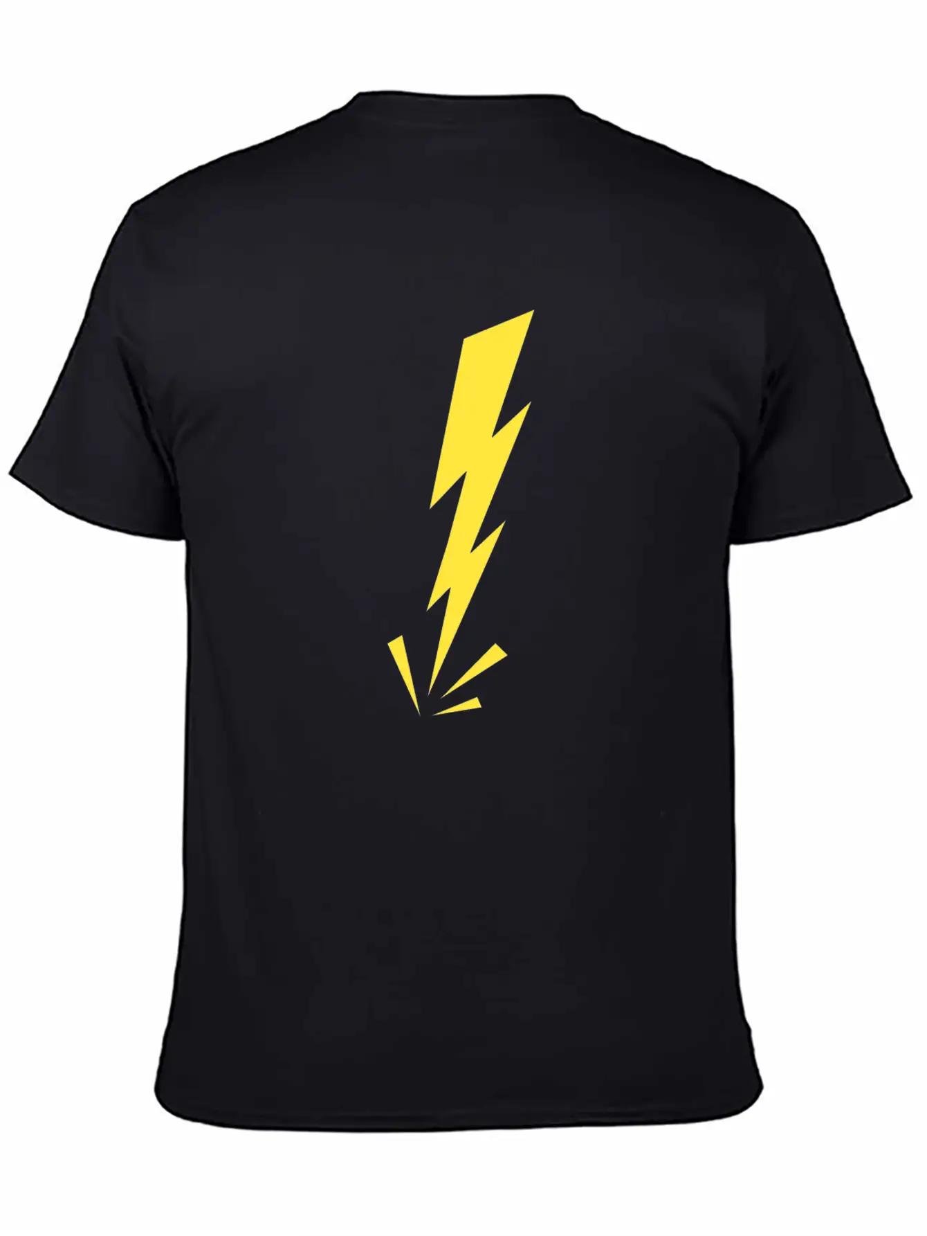 Thunder Lightning Bolt Angry Warning Gift Idea Classic Cotton Tee – Unisex Comfort For Any Season