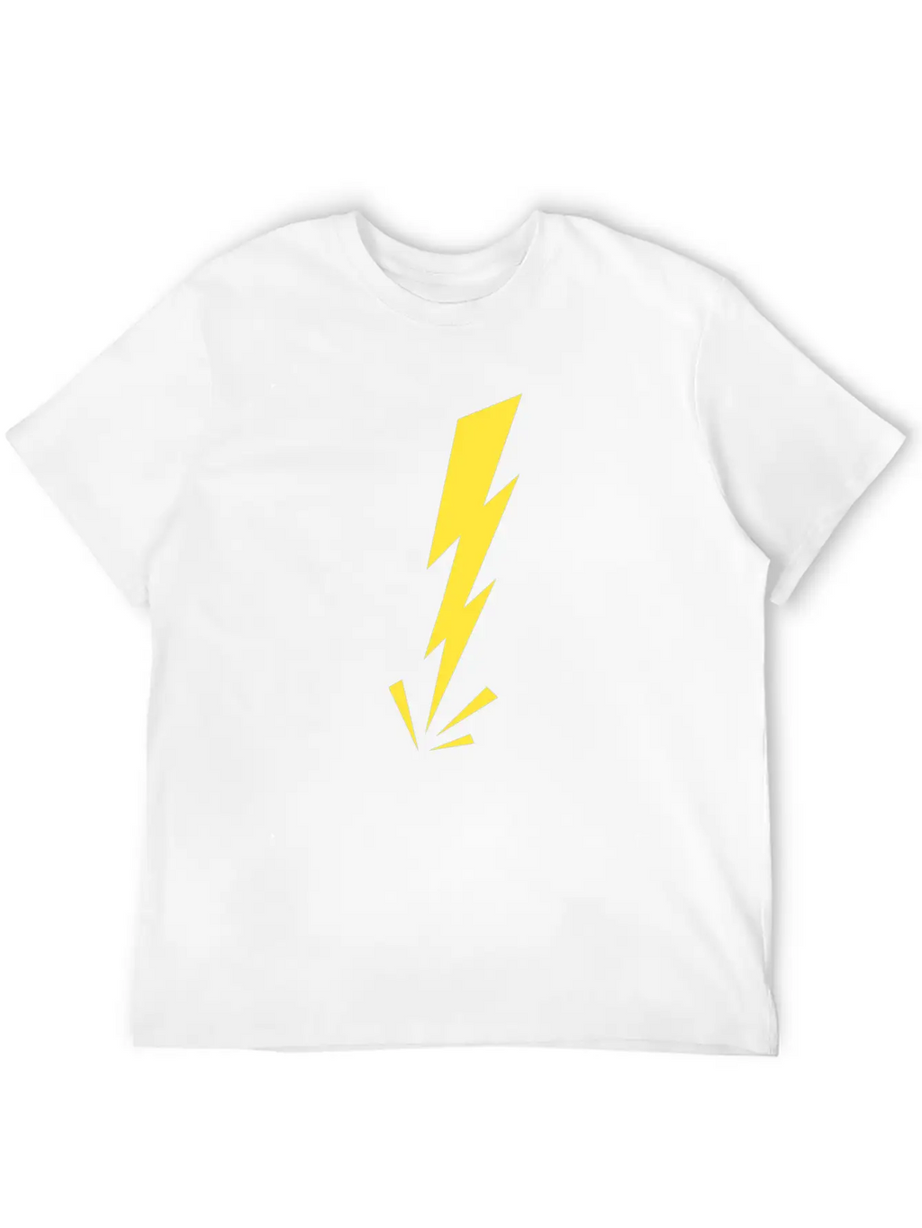 Thunder Lightning Bolt Angry Warning Gift Idea Classic Cotton Tee – Unisex Comfort For Any Season