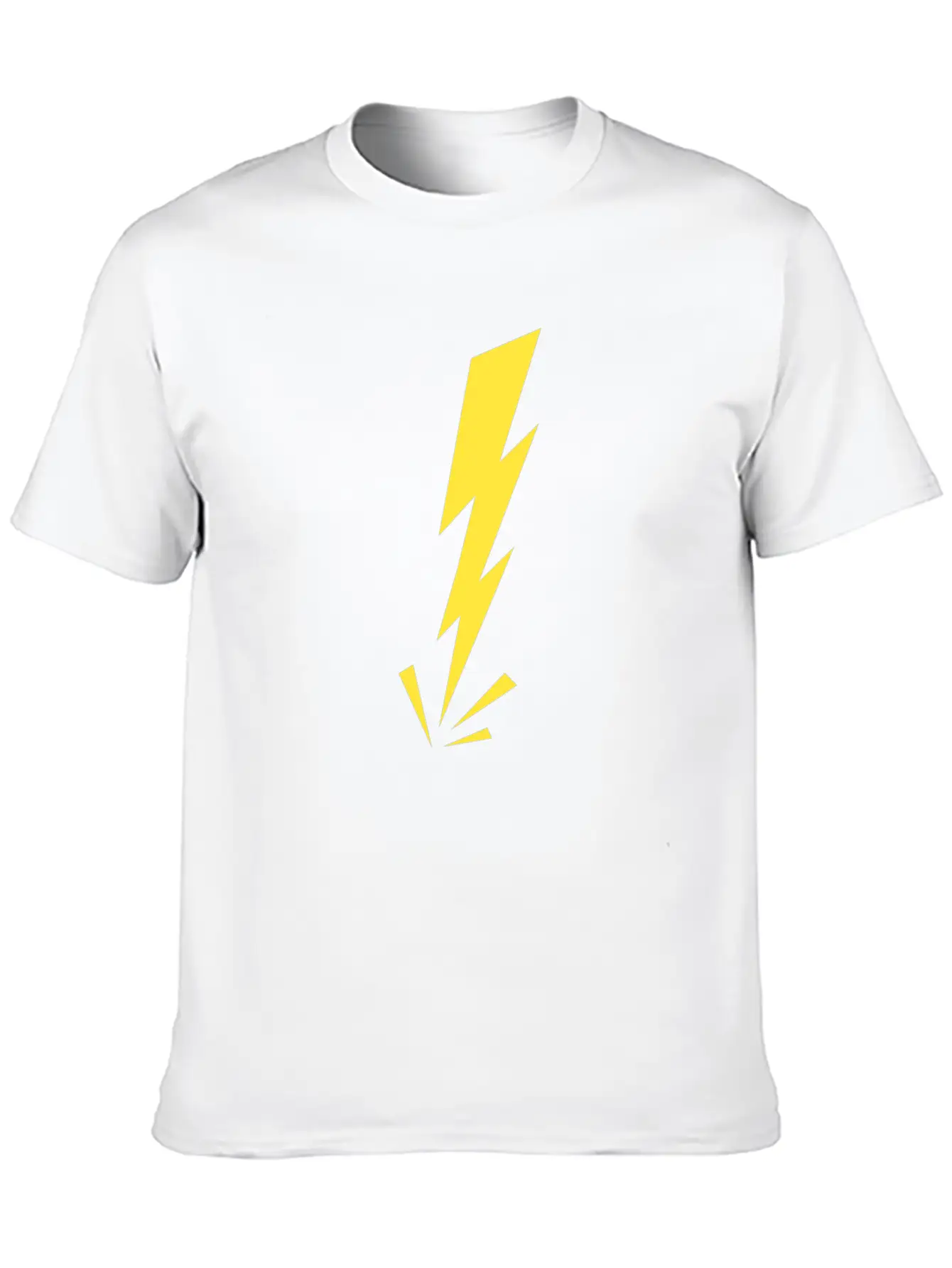 Thunder Lightning Bolt Angry Warning Gift Idea Classic Cotton Tee – Unisex Comfort For Any Season