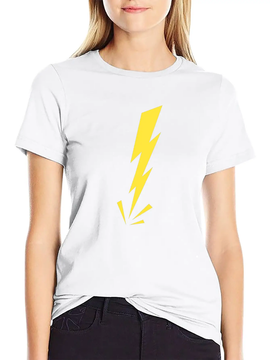 Thunder Lightning Bolt Angry Warning Gift Idea Classic Cotton Tee – Unisex Comfort For Any Season