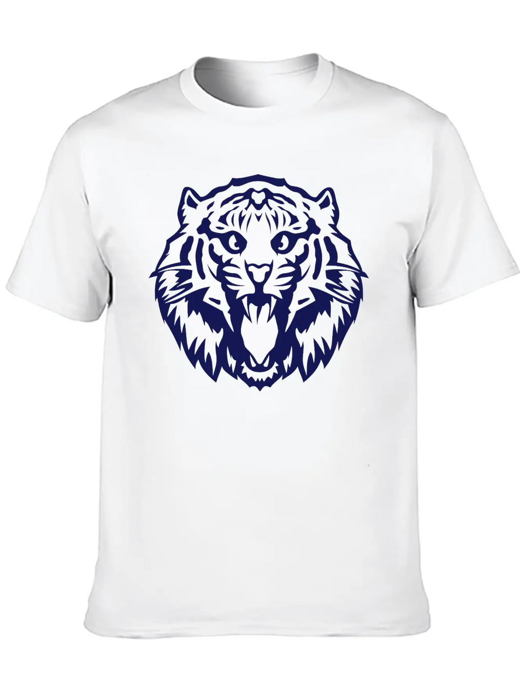 Tiger _2502 Basic Graphic T-Shirt – Daily Comfort In Soft Cotton