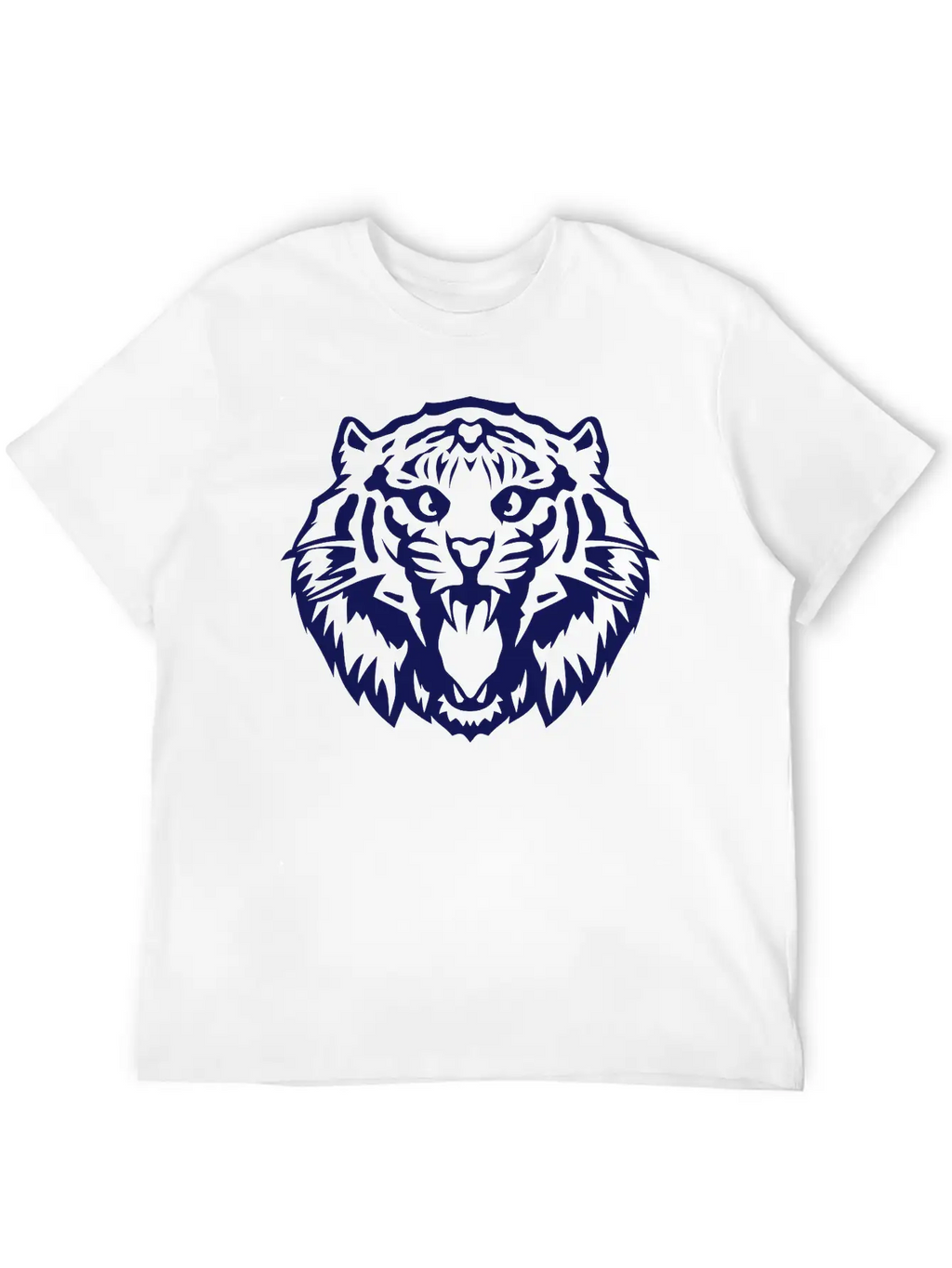 Tiger _2502 Basic Graphic T-Shirt – Daily Comfort In Soft Cotton