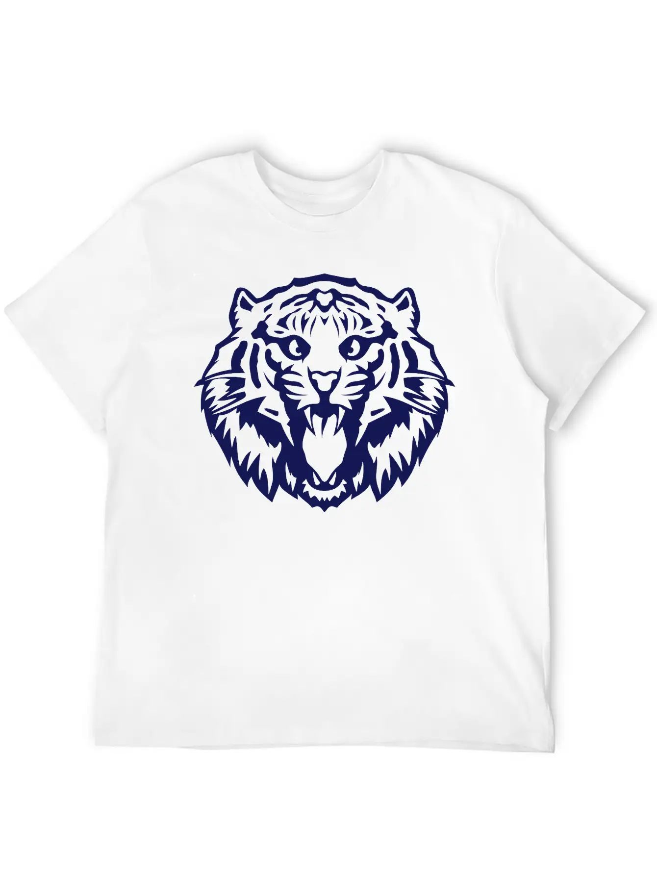 Tiger _2502 Basic Graphic T-Shirt – Daily Comfort In Soft Cotton