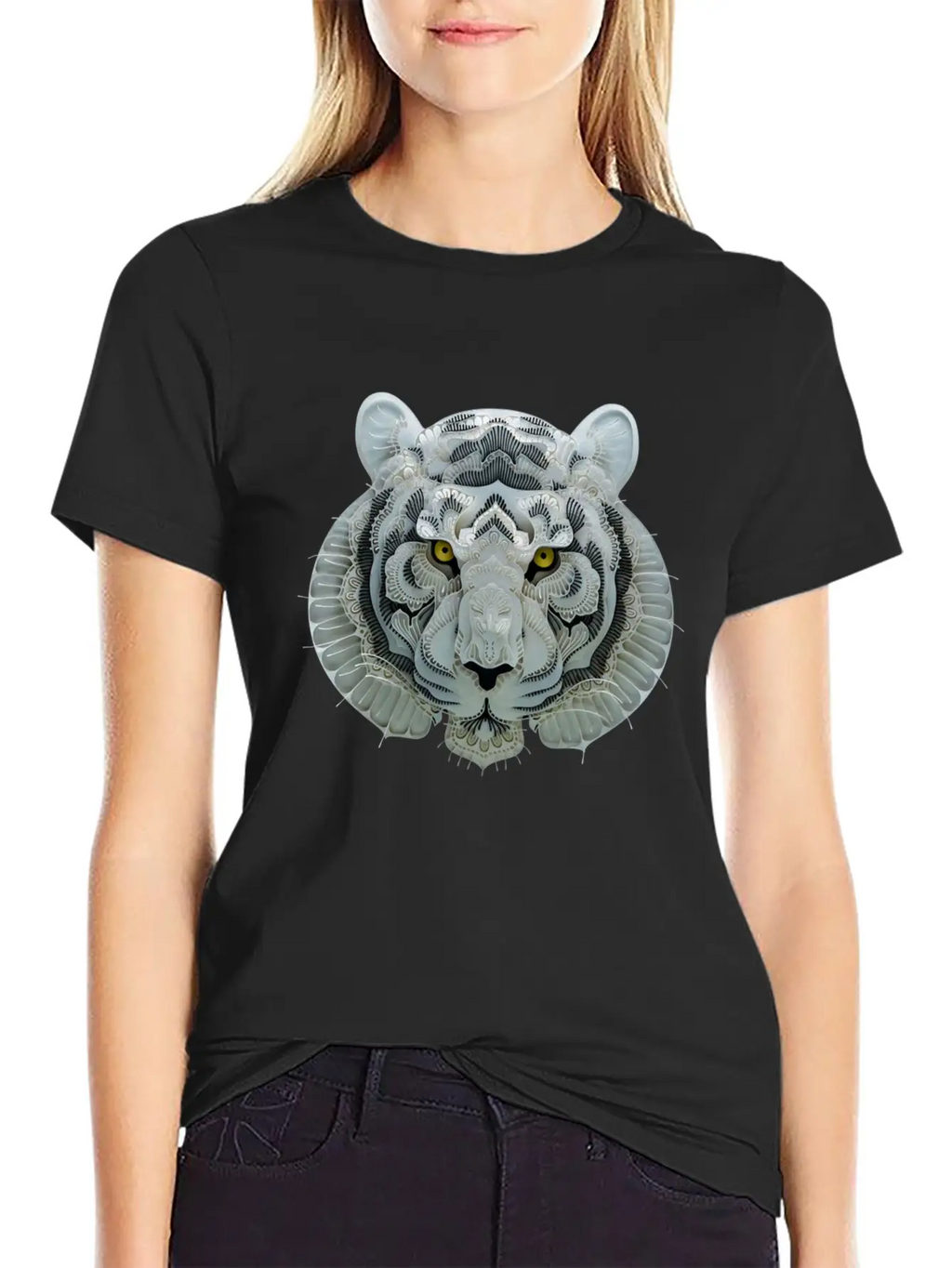 Tiger Basic Graphic T-Shirt – Daily Comfort In Soft Cotton