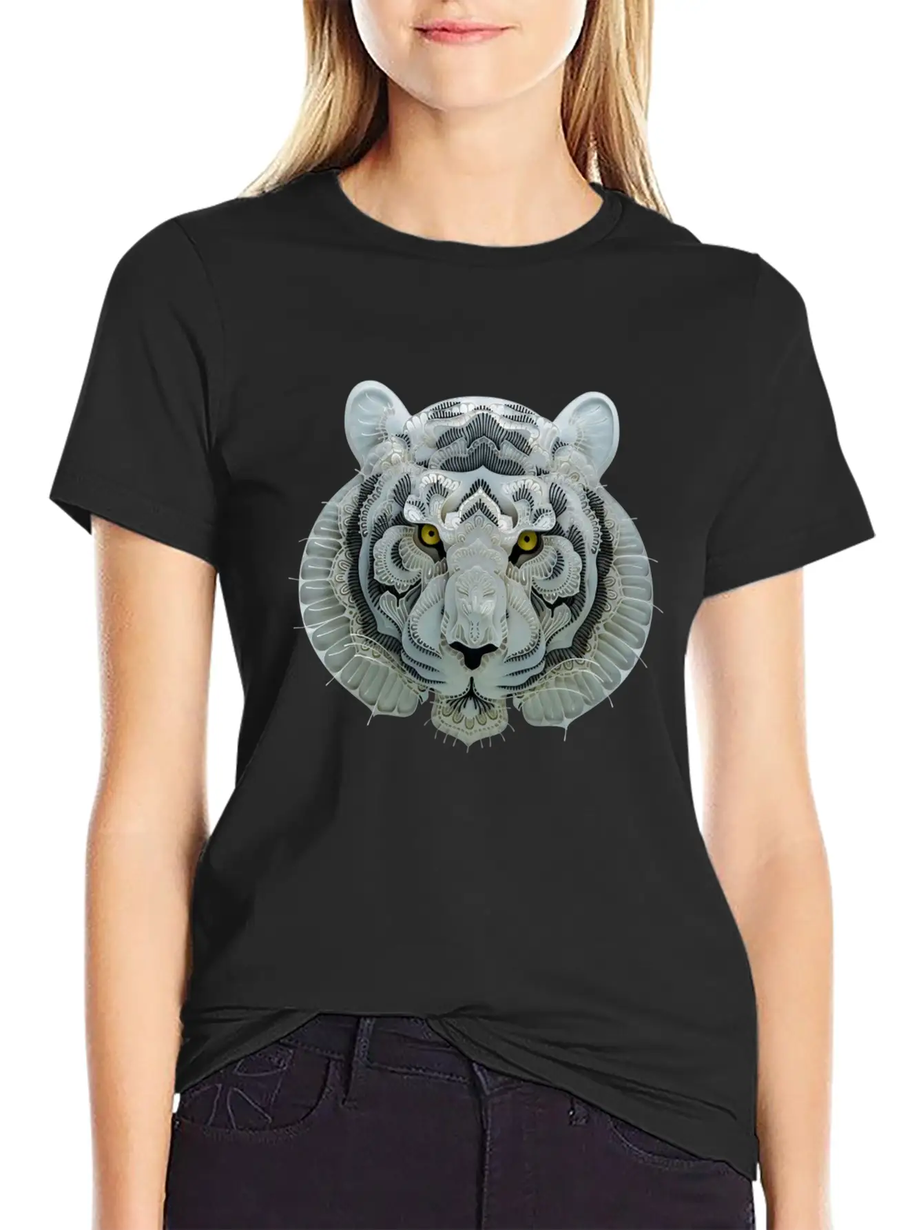 Tiger Basic Graphic T-Shirt – Daily Comfort In Soft Cotton