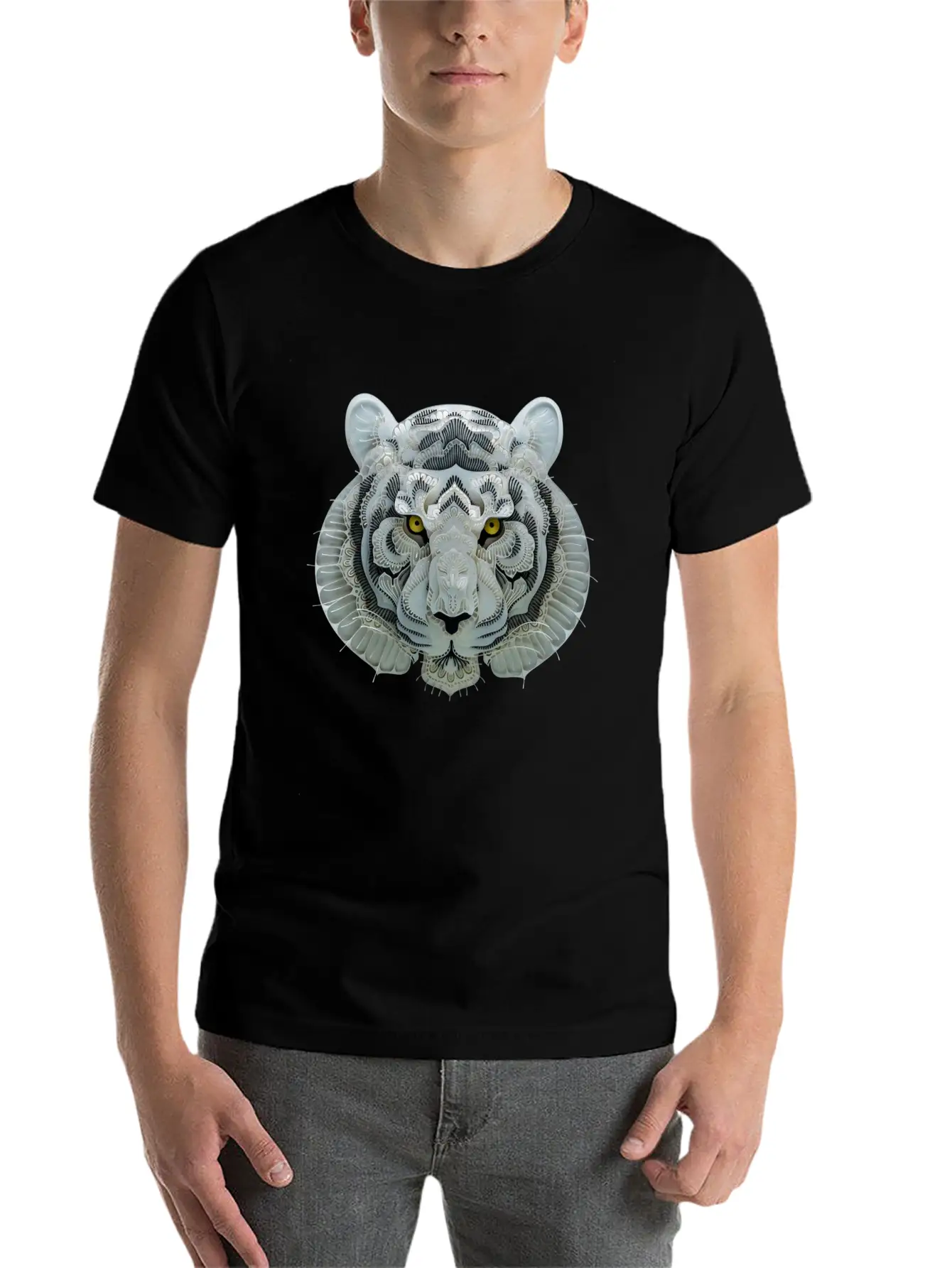 Tiger Basic Graphic T-Shirt – Daily Comfort In Soft Cotton