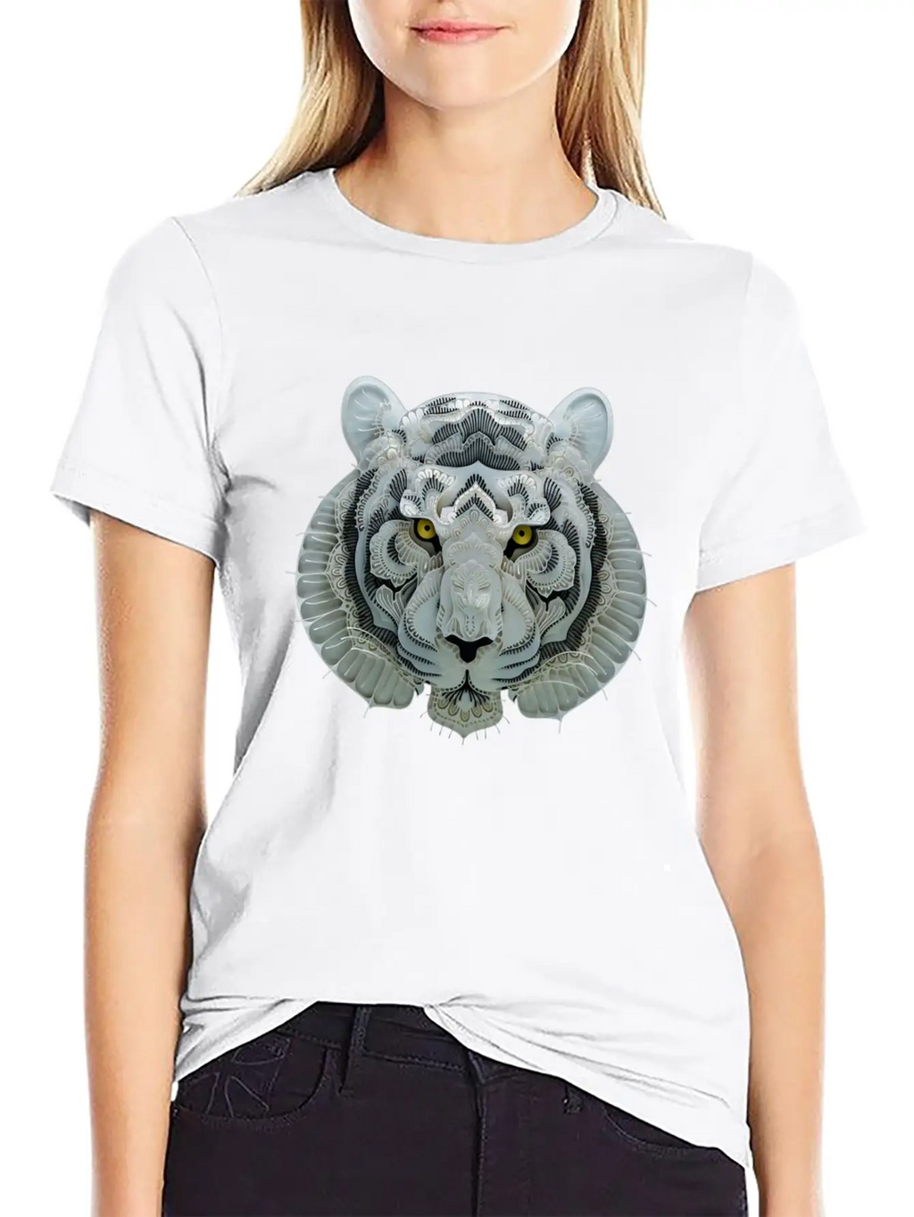 Tiger Basic Graphic T-Shirt – Daily Comfort In Soft Cotton