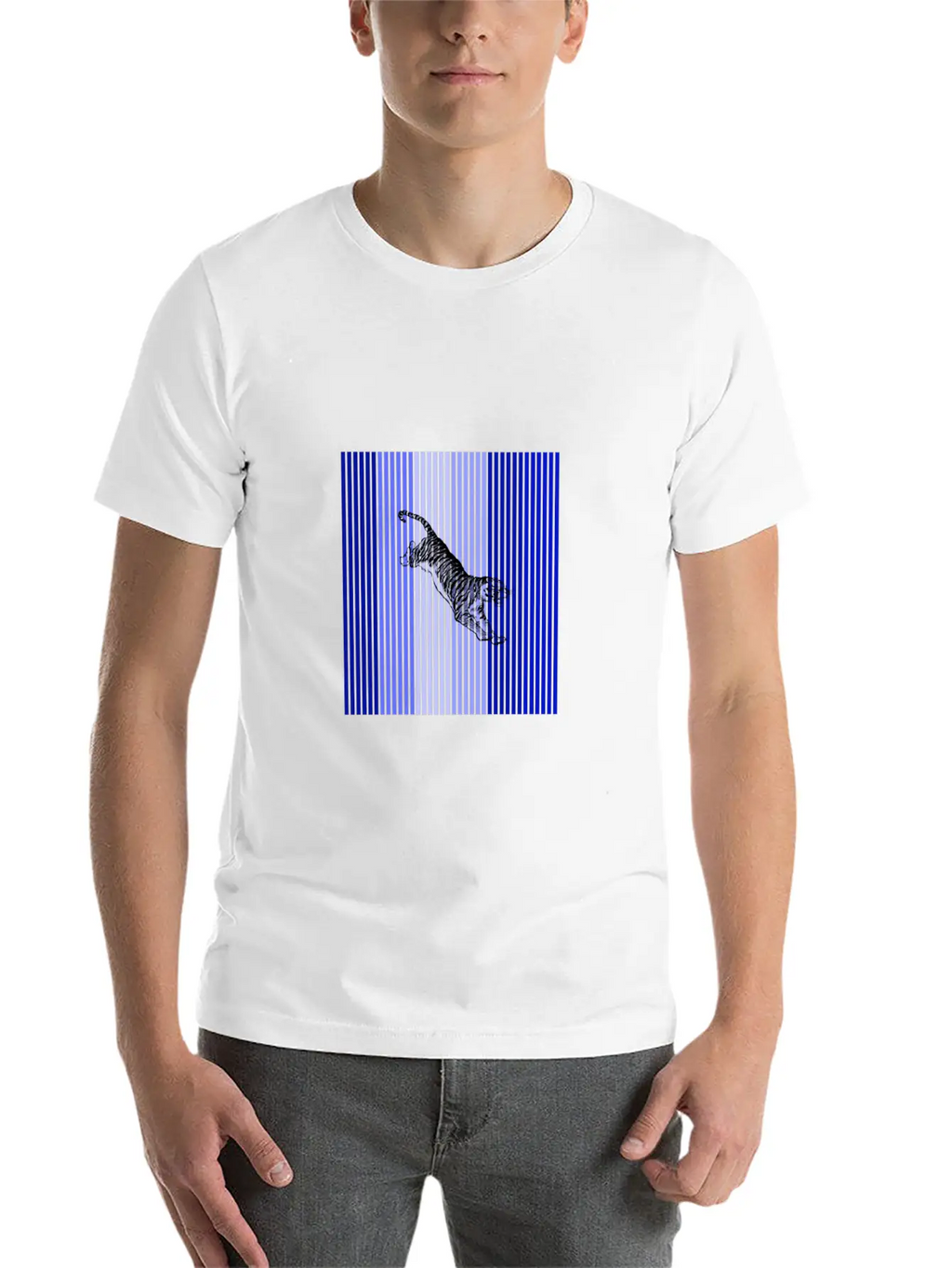 Tiger Breathable Graphic T-Shirt – Perfect For Casual Days