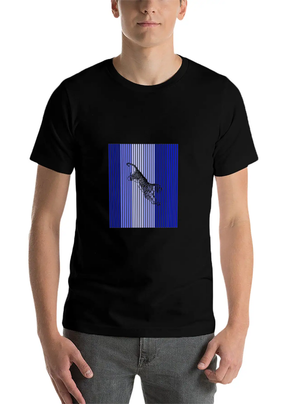 Tiger Breathable Graphic T-Shirt – Perfect For Casual Days